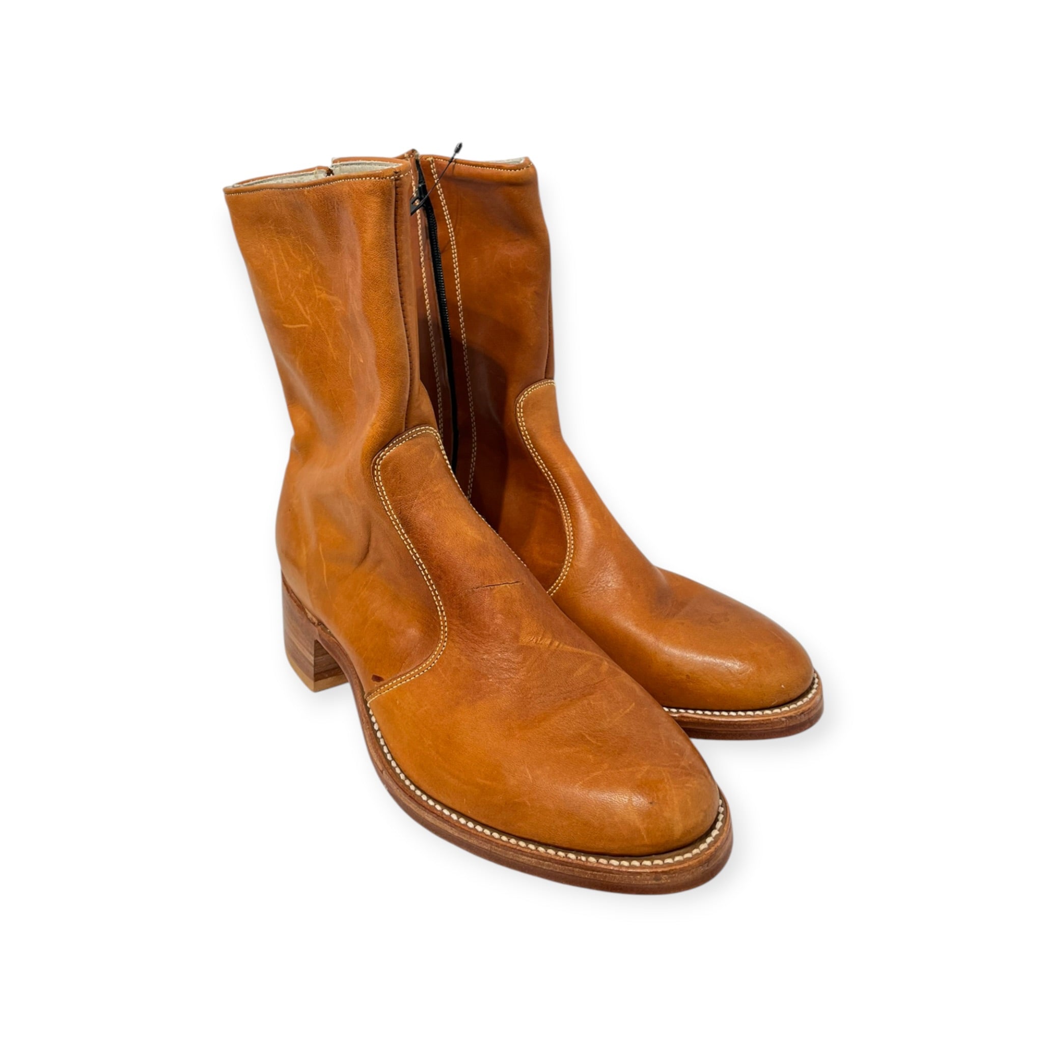 Vintage/Boots/US 10/Leather/BRW/DINGO BRAND SIDE ZIP BOOT view 7