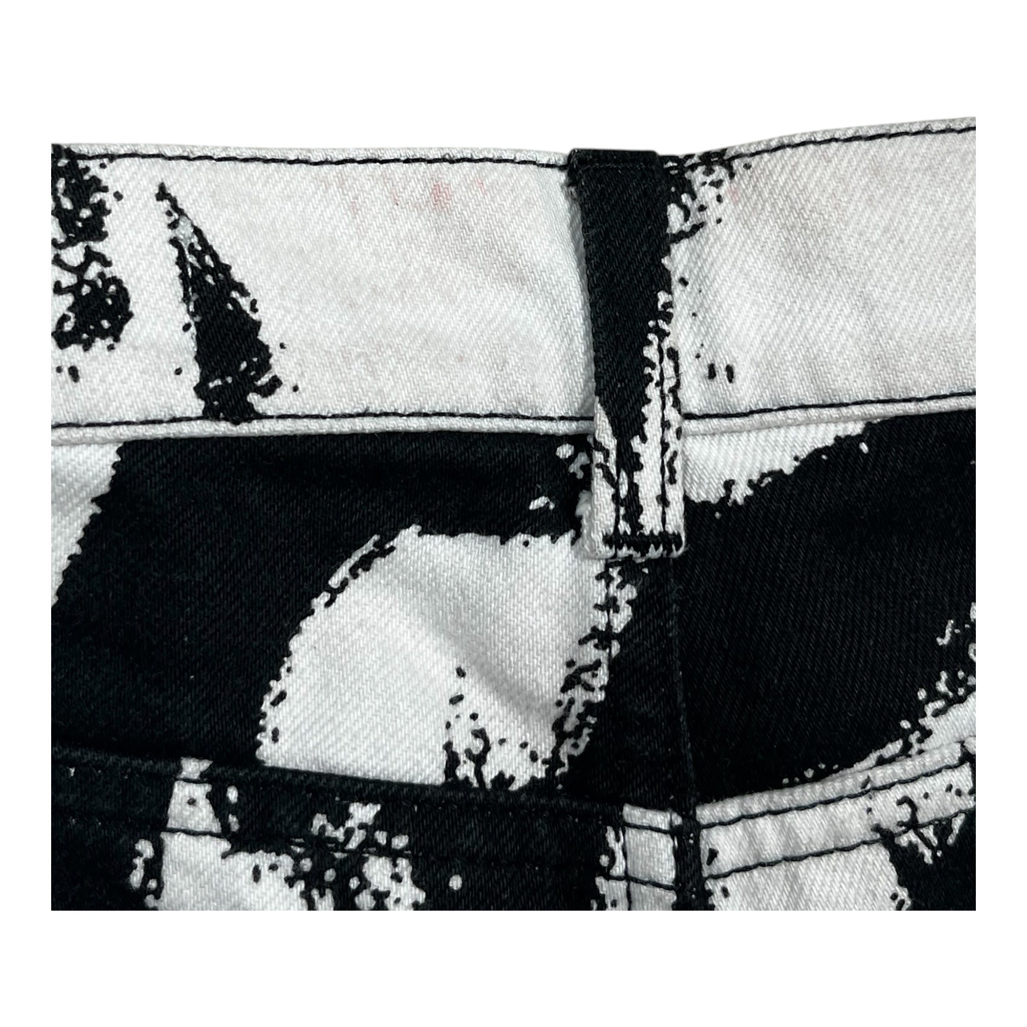 Alexander McQueen/Pants/50/Cotton/BLK/All Over Print/ view 3