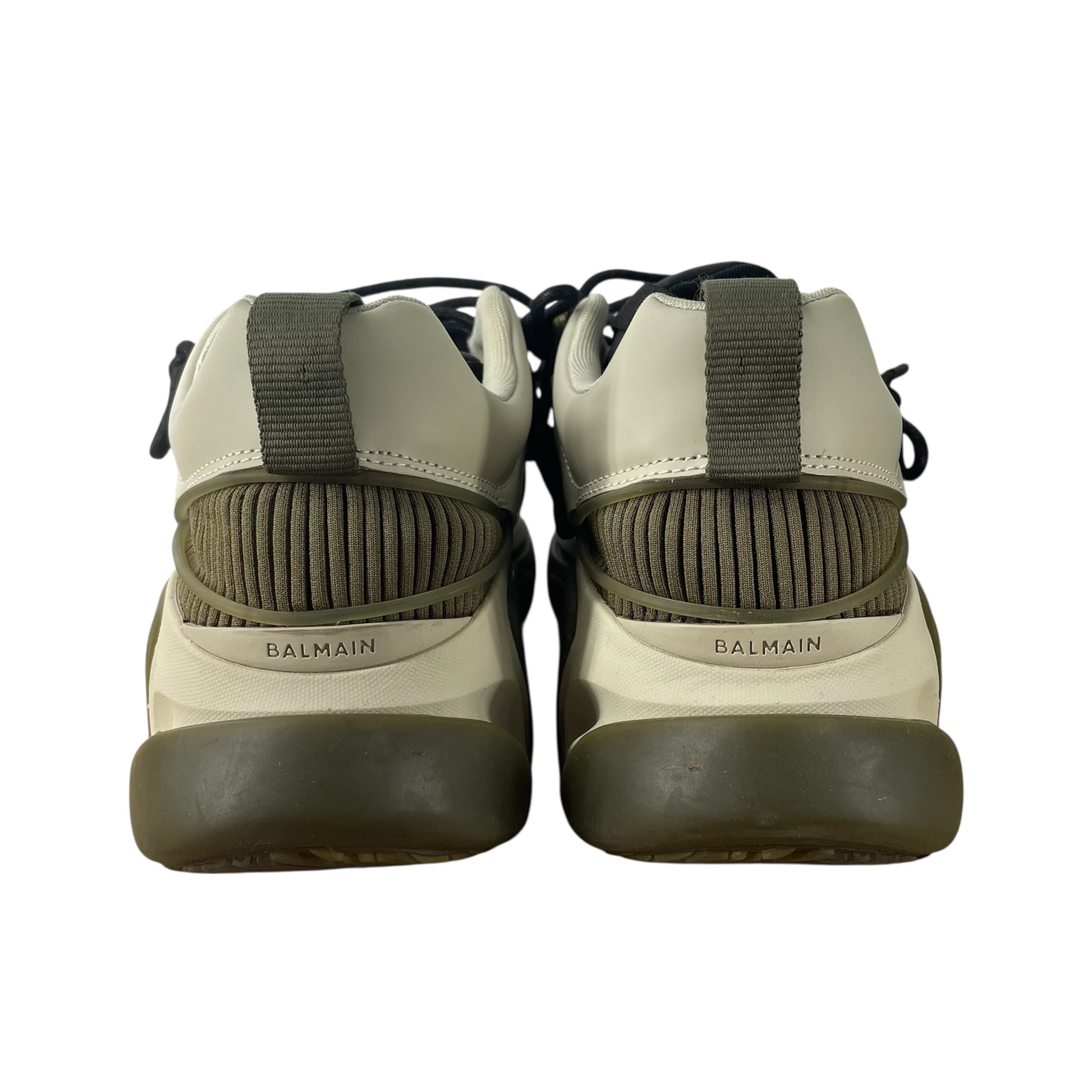 BALMAIN/Low-Sneakers/US 10/Polyester/GRN/Mesh B-runner view 6