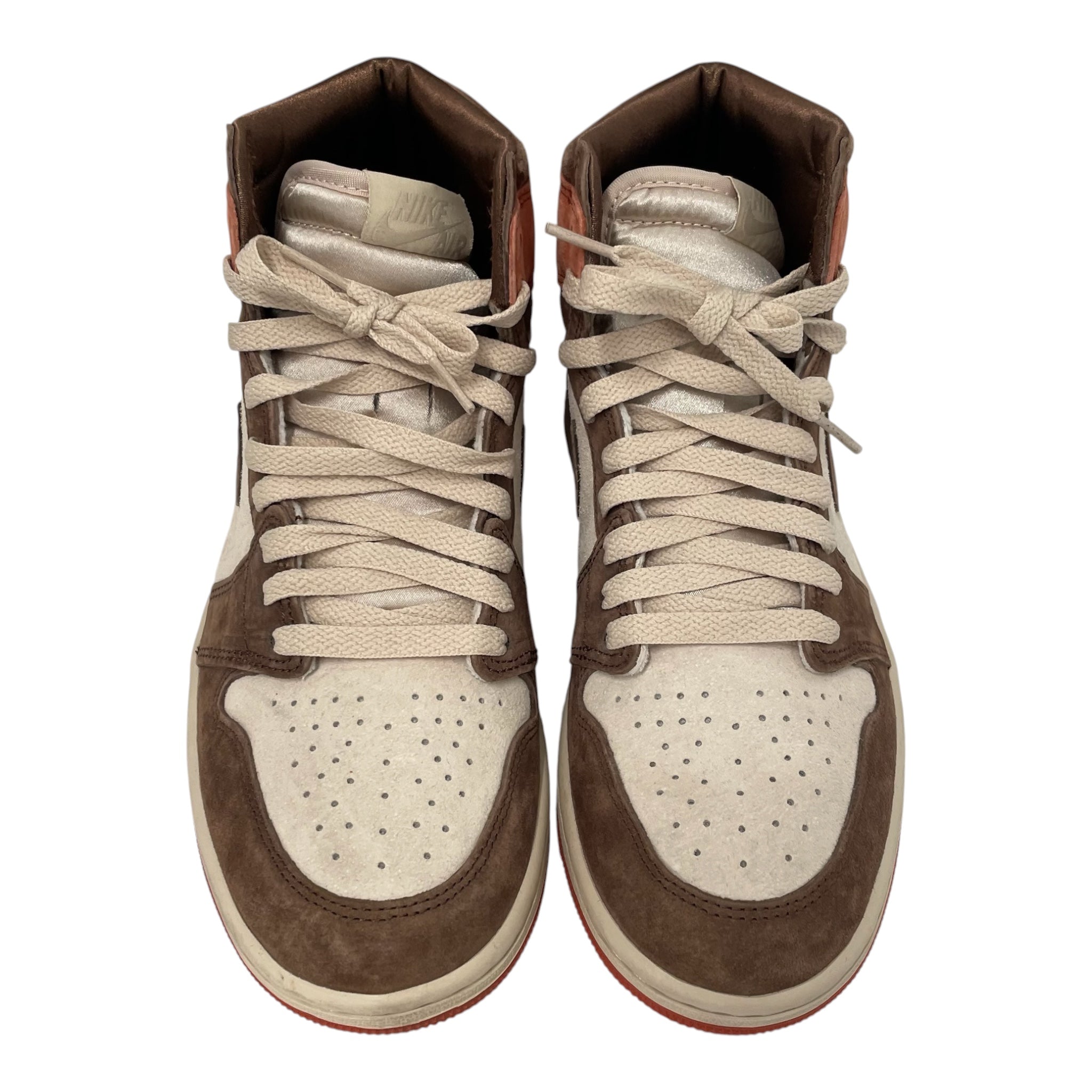 JORDAN BRAND/Hi-Sneakers/US 7.5/Border/Leather/MLT/Retro 1 Palomino view 4
