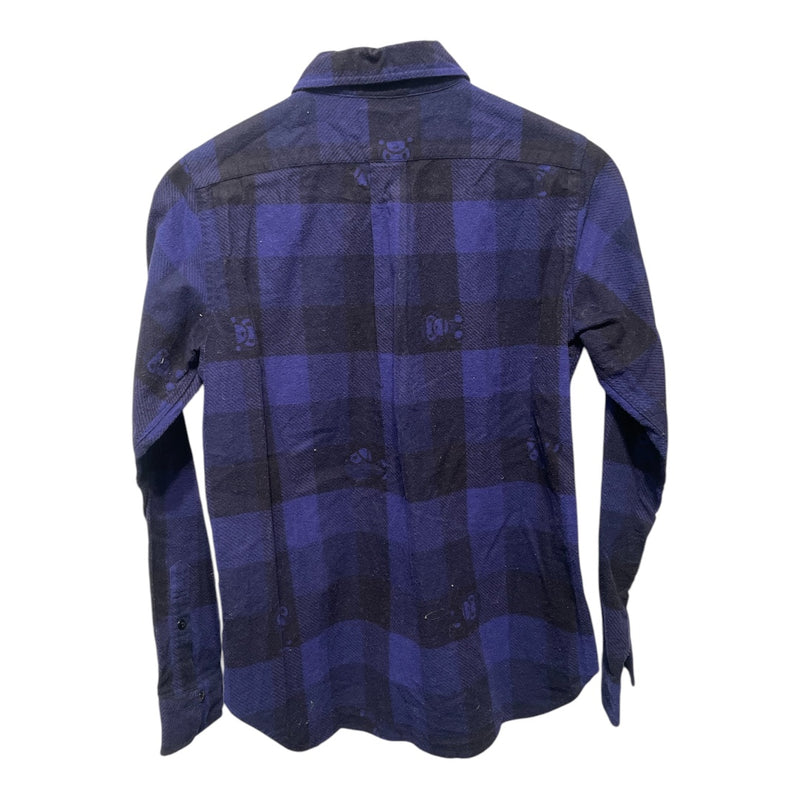 BABY MILO/Flannel Shirt/S/Cotton/MLT/Stripe/