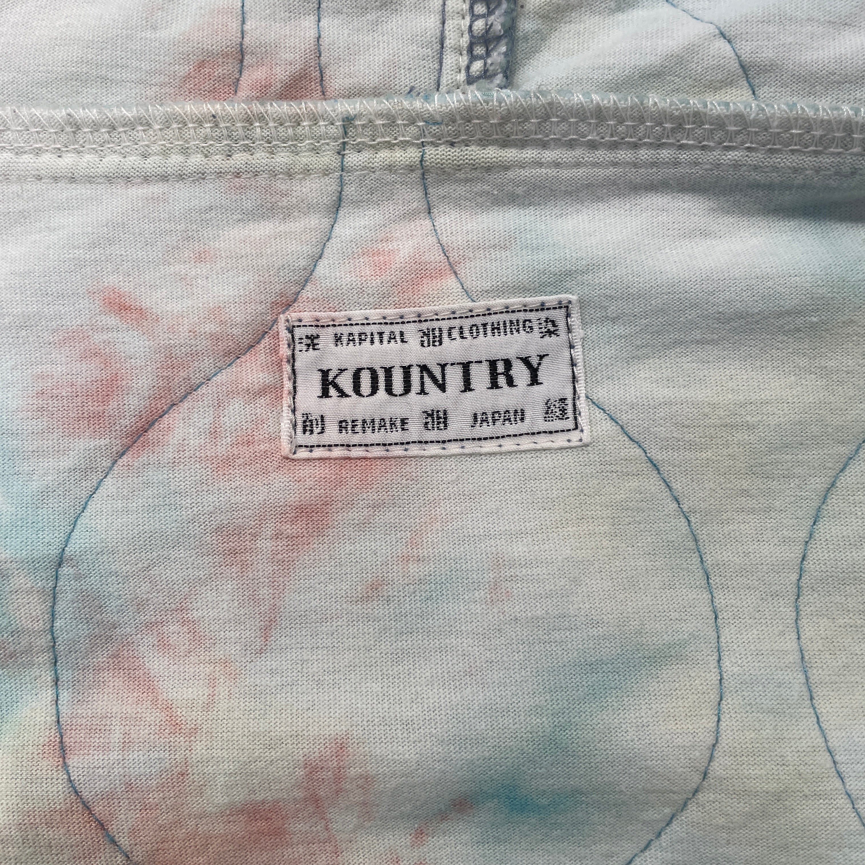 KAPITAL/Zip Up Hoodie/XL/Cotton/MLT/TIE DYE KAPITAL ZIPUP HOODIE view 5
