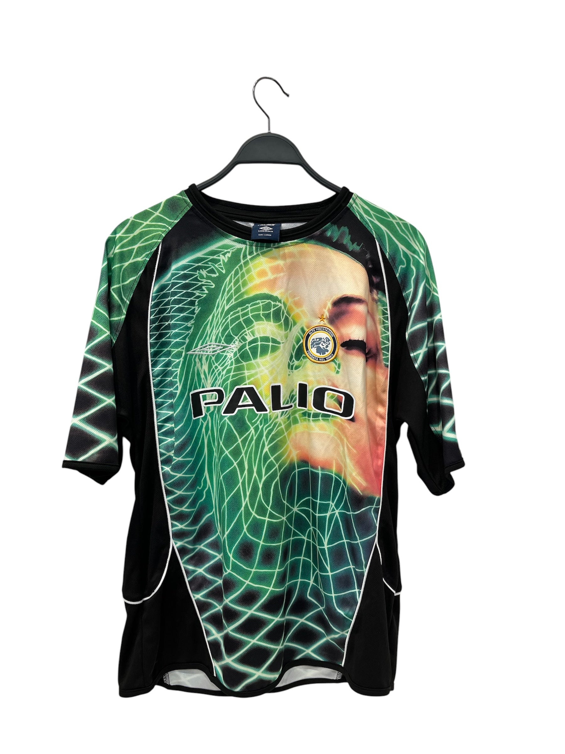 PALACE/T-Shirt/L/Nylon/GRN/All Over Print/ view 1