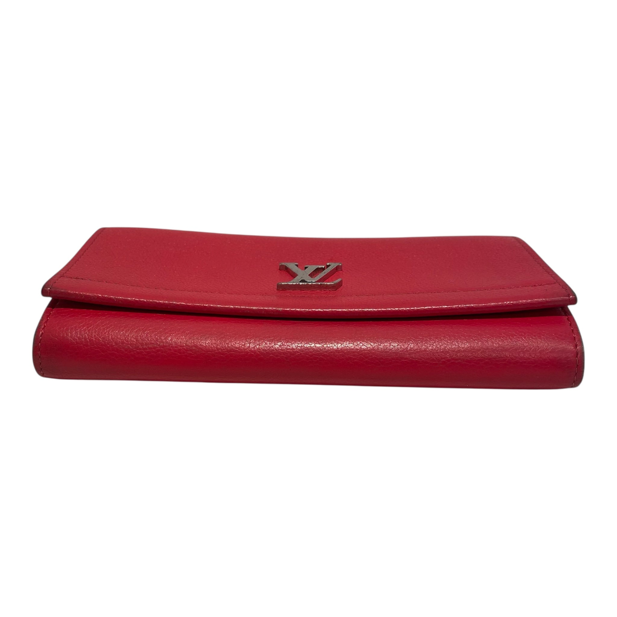 LOUIS VUITTON/Long Wallet/Leather/RED/CA0196 view 3