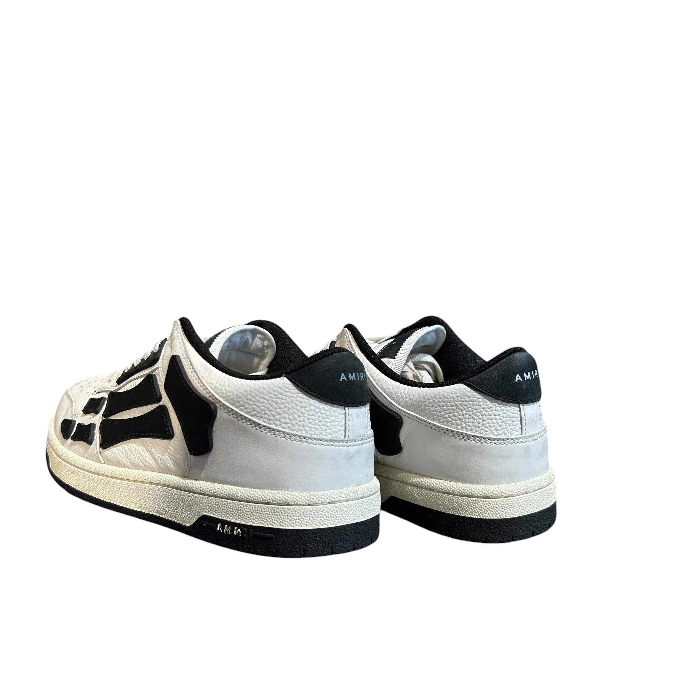 AMIRI/Low-Sneakers/US 9/Leather/WHT/skeleton view 2