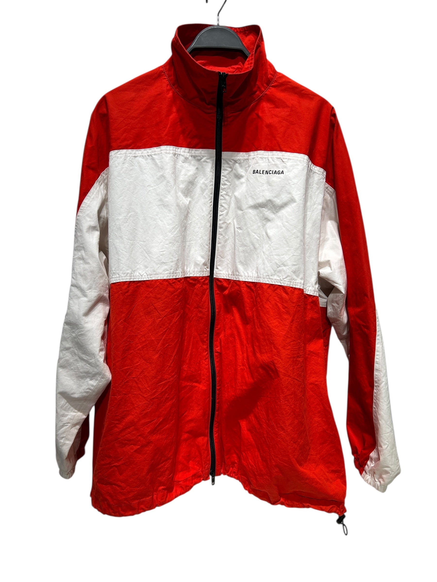 BALENCIAGA/Windbreaker/44/Nylon/RED/ view 1