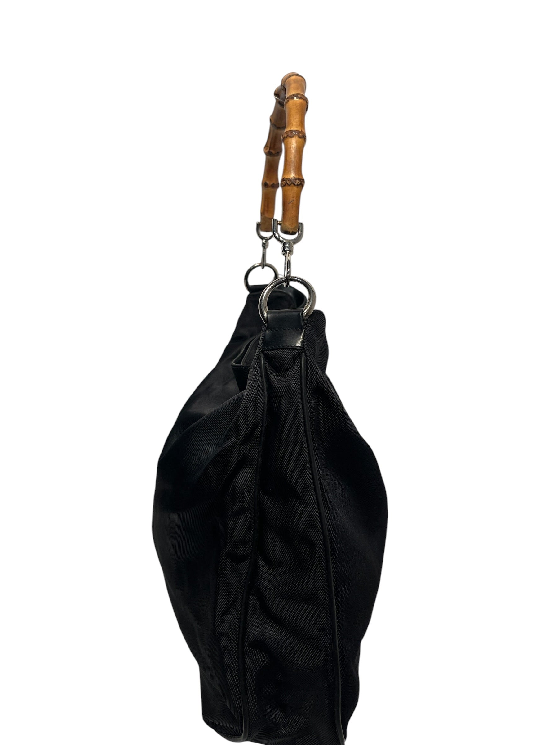 GUCCI/Hand Bag/L/Nylon/BLK/0012001311577 view 4