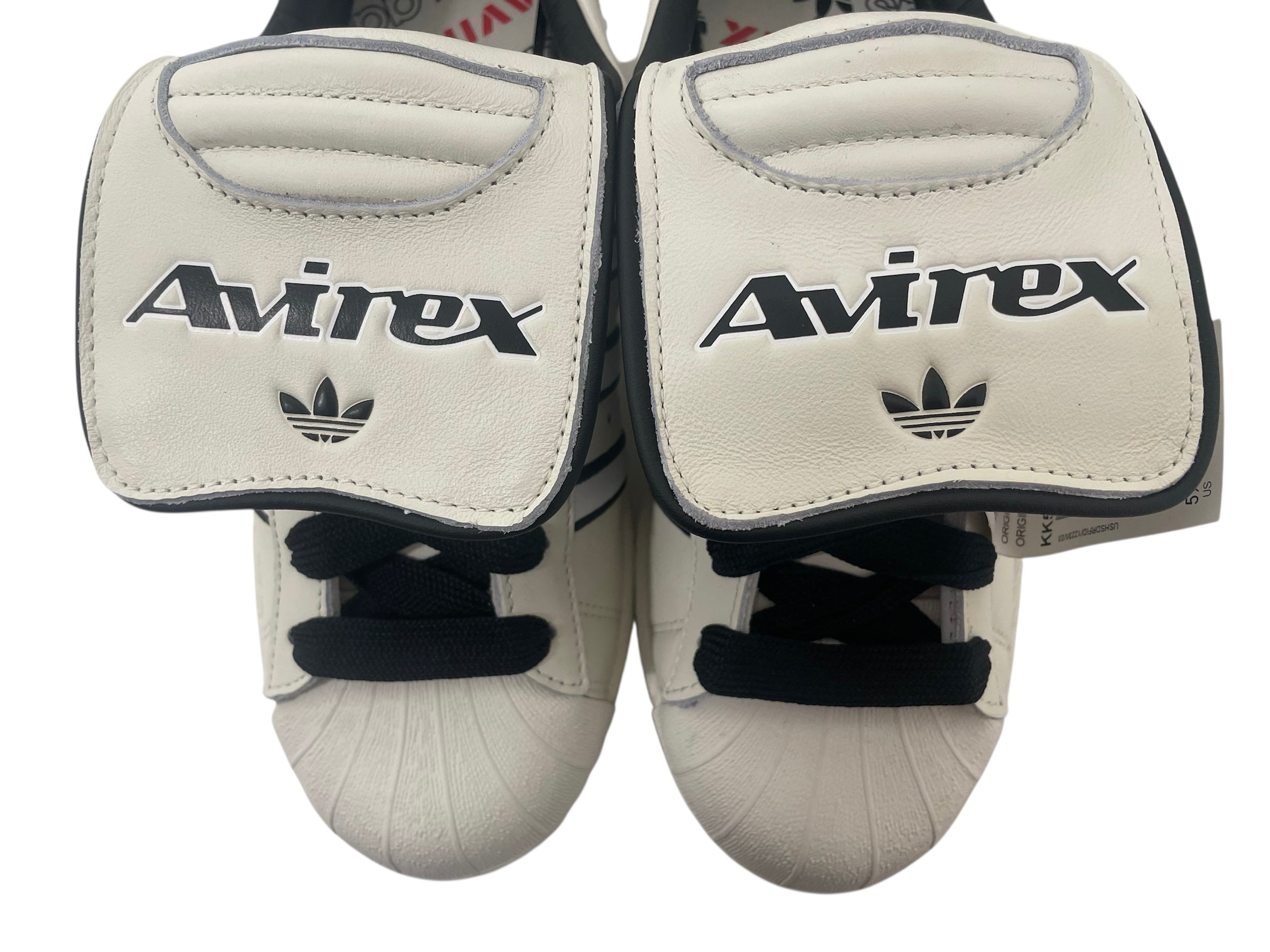 adidas/AVIREX/Low-Sneakers/US 5.5/Leather/WHT/AVIREX SUPERSTAR - KK5004 view 5