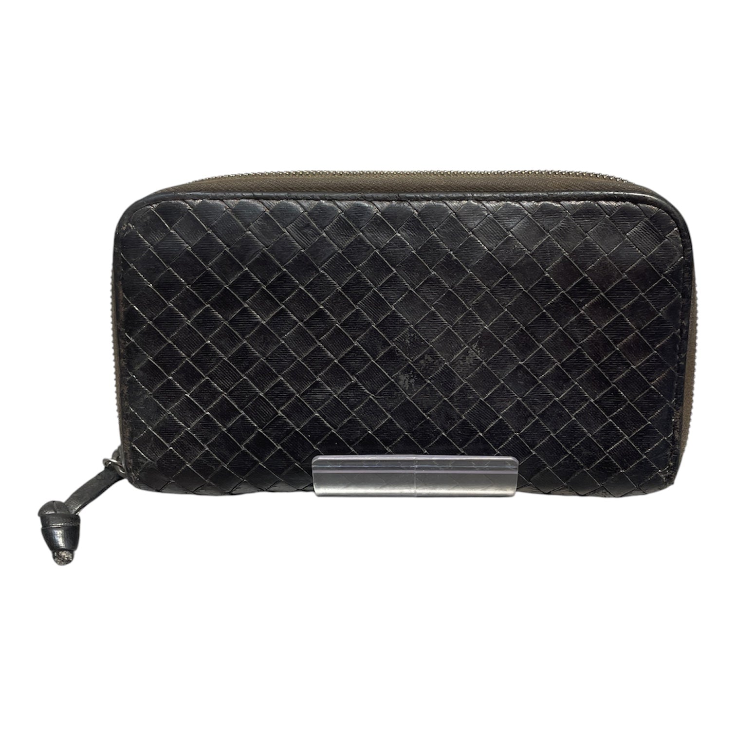 BOTTEGA VENETA/Long Wallet/Leather/BRW/M's/WOVEN LEATHER LONG WALLET view 2