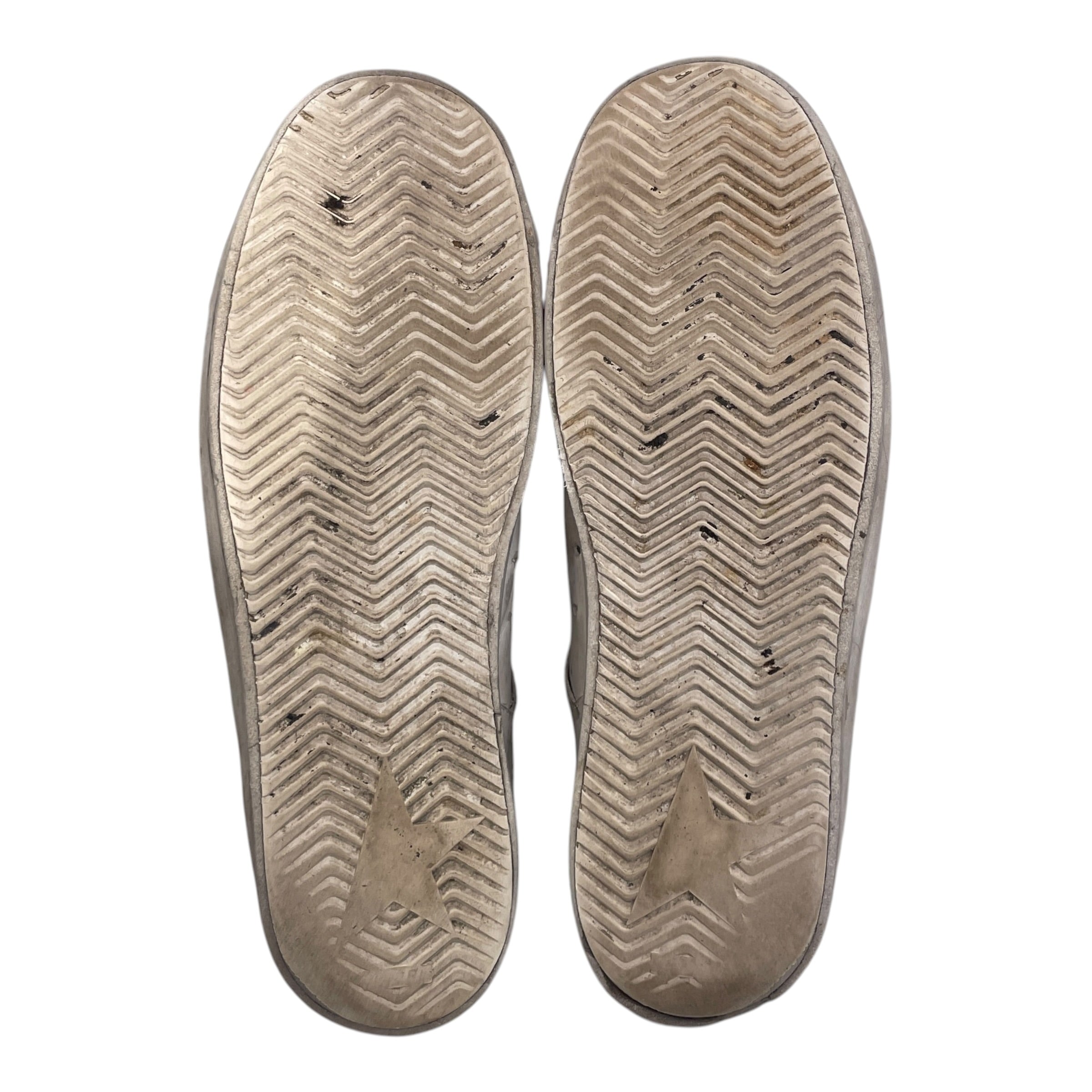 GOLDEN GOOSE/Low-Sneakers/US 10/Leather/WHT/PEARL HARDWEAR ON LEFT view 6