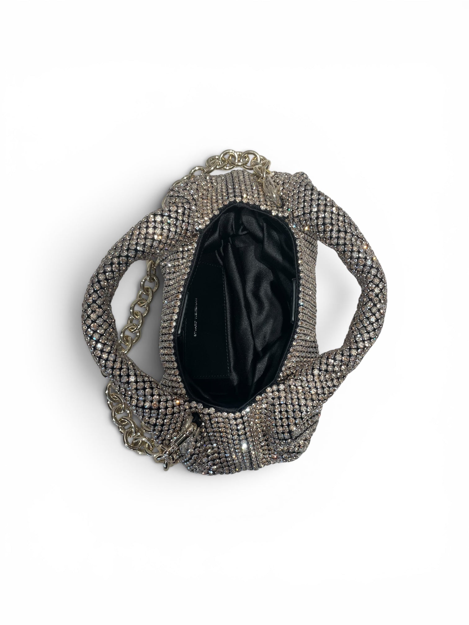 STUART WEITZMAN/Clutch Bag/SLV/Moda Shine Mini view 3