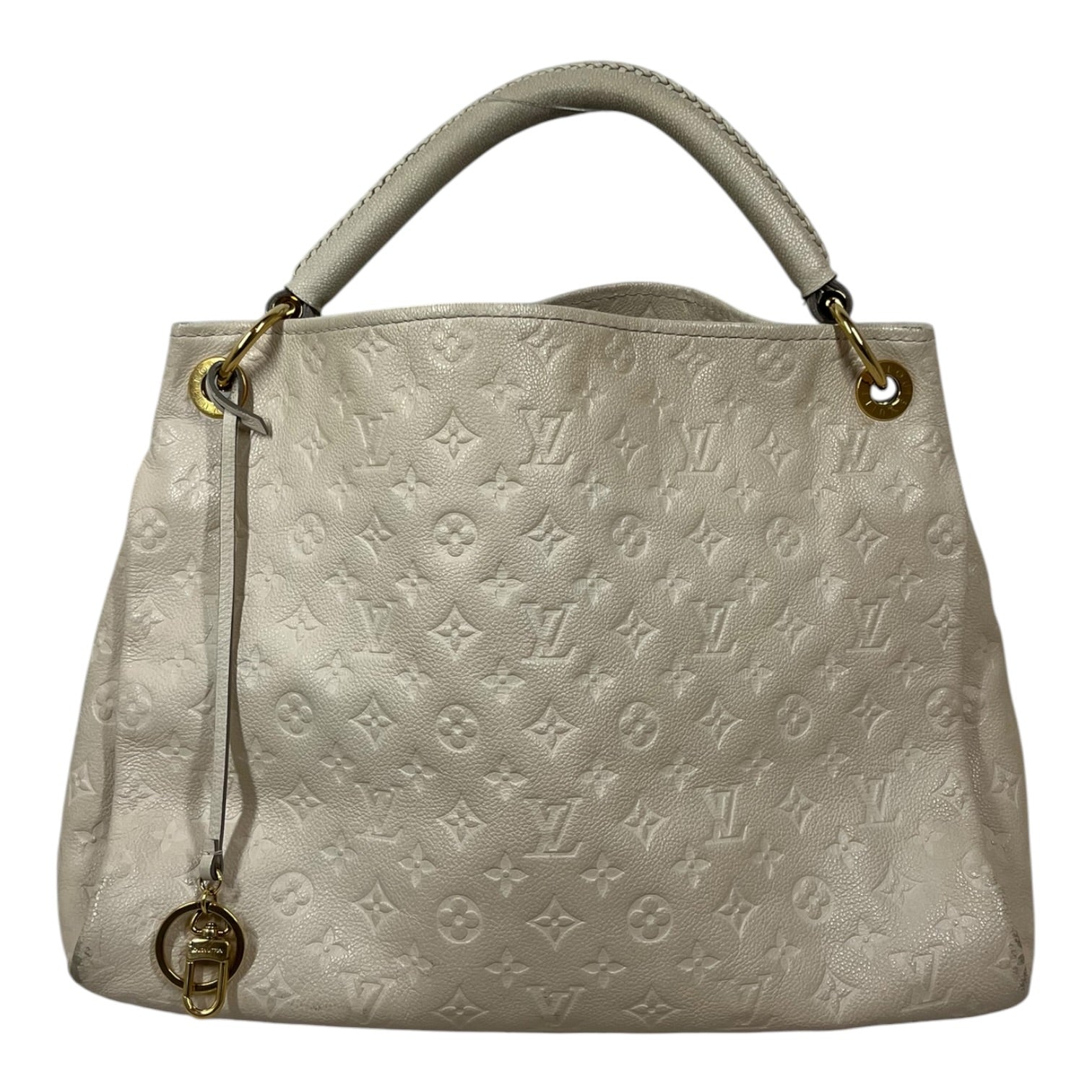 LOUIS VUITTON/Hand Bag/Leather/CRM/Artsy Monogram MM view 1