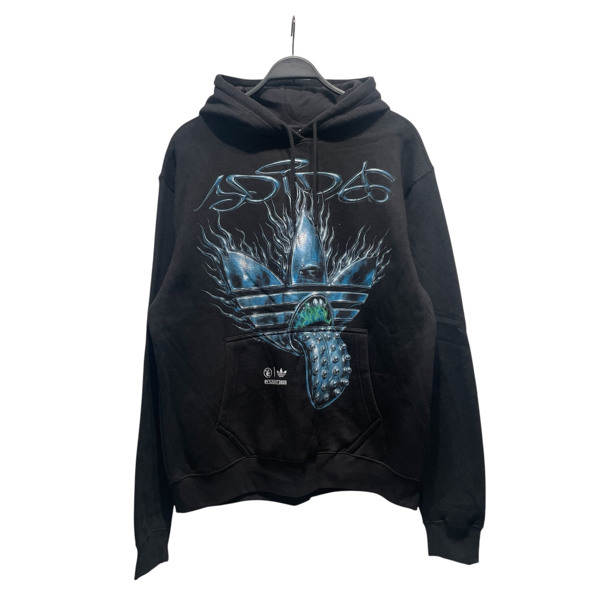 adidas/Hoodie/LG/Cotton/BLK/ view 1