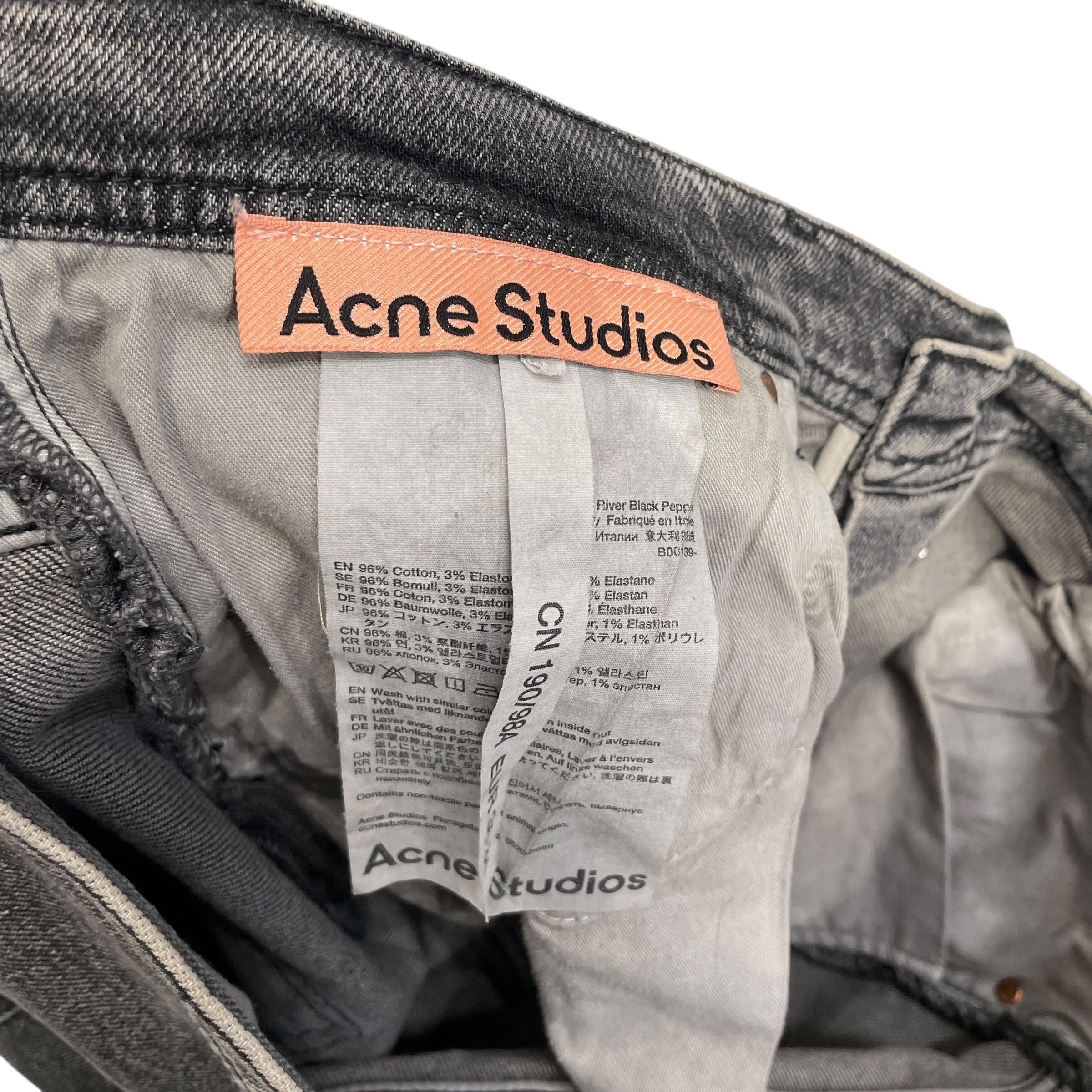 Acne Studios/Pants/L/Denim/GRY/B00193 view 3