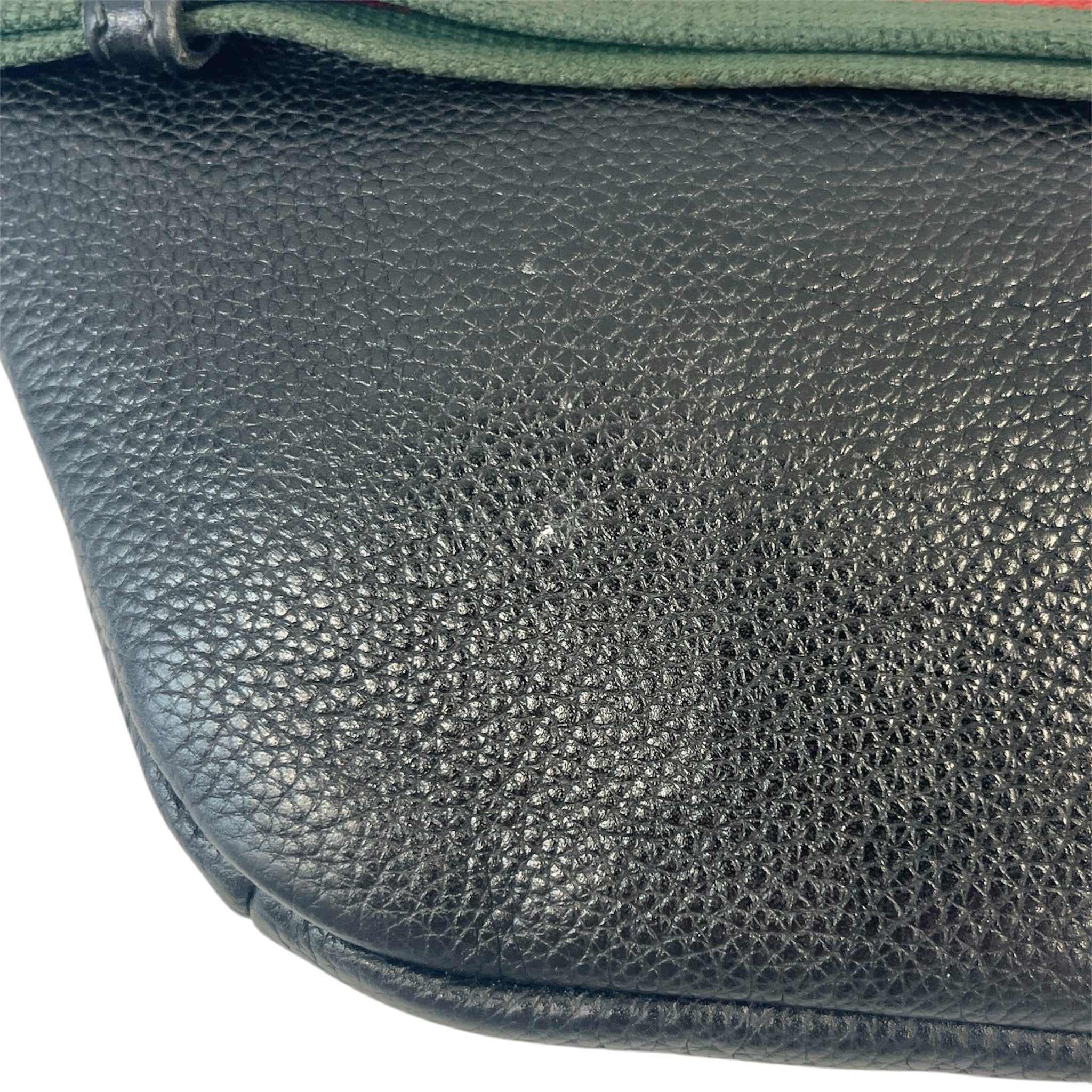 GUCCI/Fanny Pack/Leather/BLK/VINTAGE LOGO BELT BAG view 8