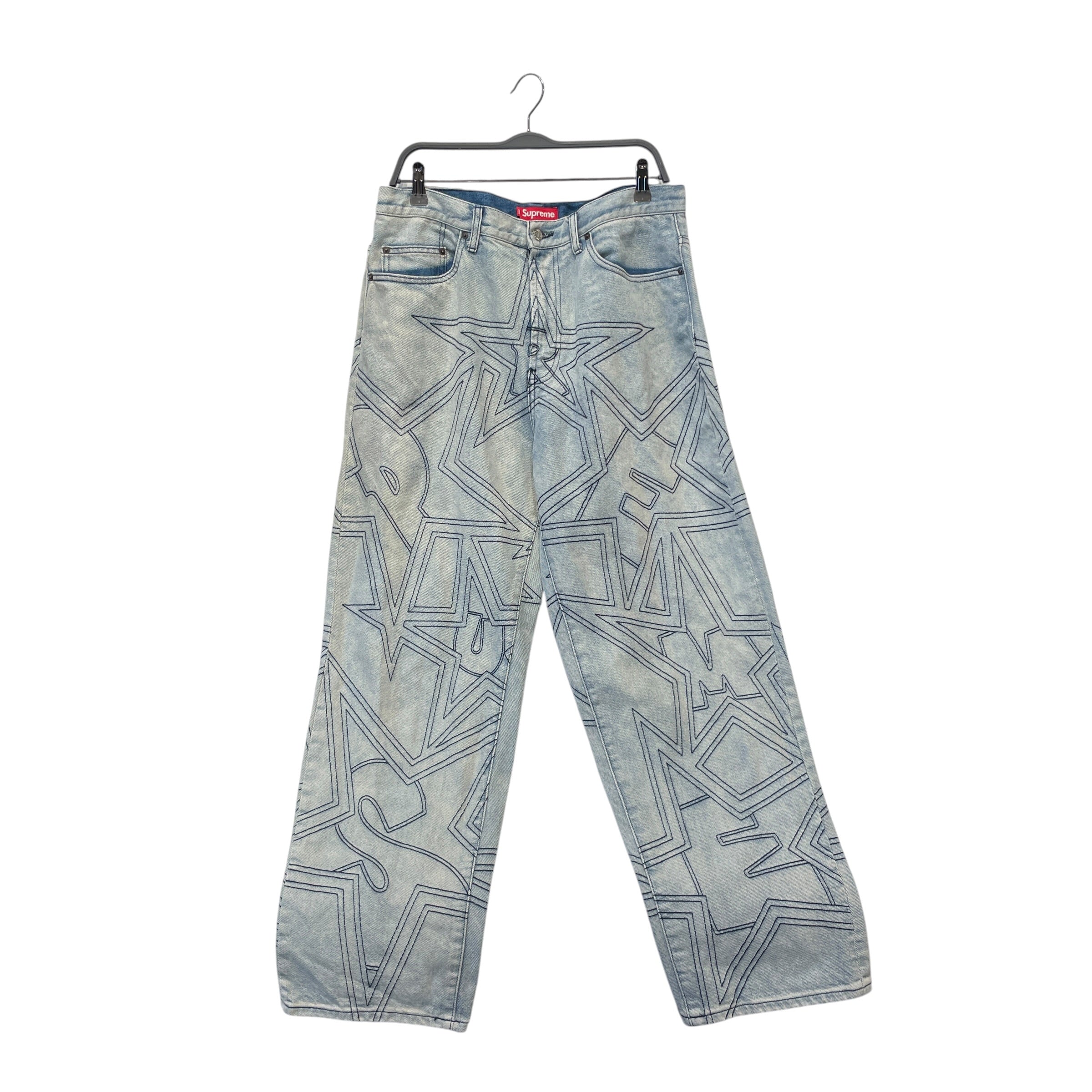 Supreme/Pants/32/Cotton/NVY/All Over Print/ view 1