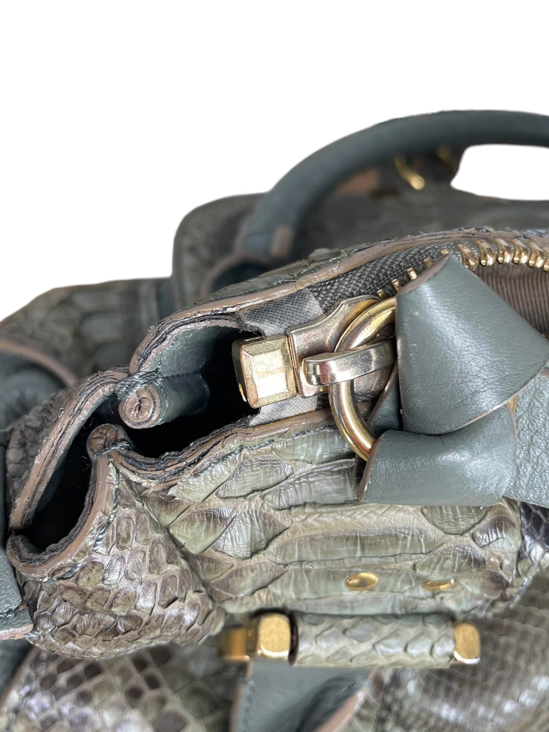 Chloe/Bag/Animal Pattern/Leather/GRN/MARCIE SNAKESKIN view 8