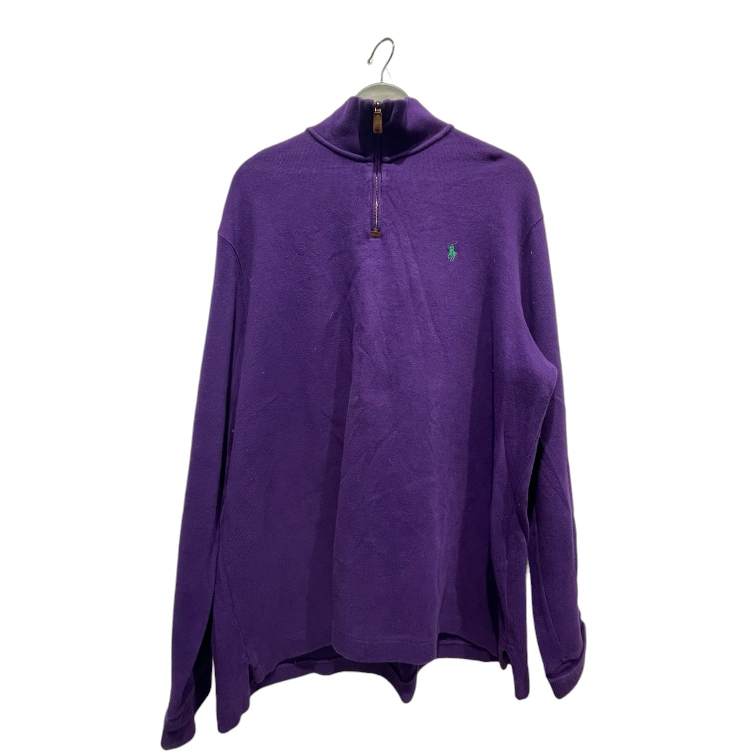POLO RALPH LAUREN/Track Jkt/XL/Cotton/PPL/GREEN PONY view 1