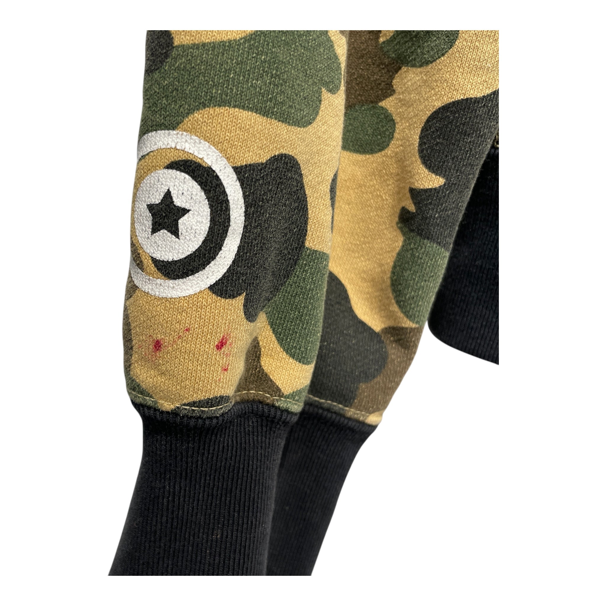 A BATHING APE/Jacket/XL/GRN/Camouflage/BATHING APE FULL ZIP view 3