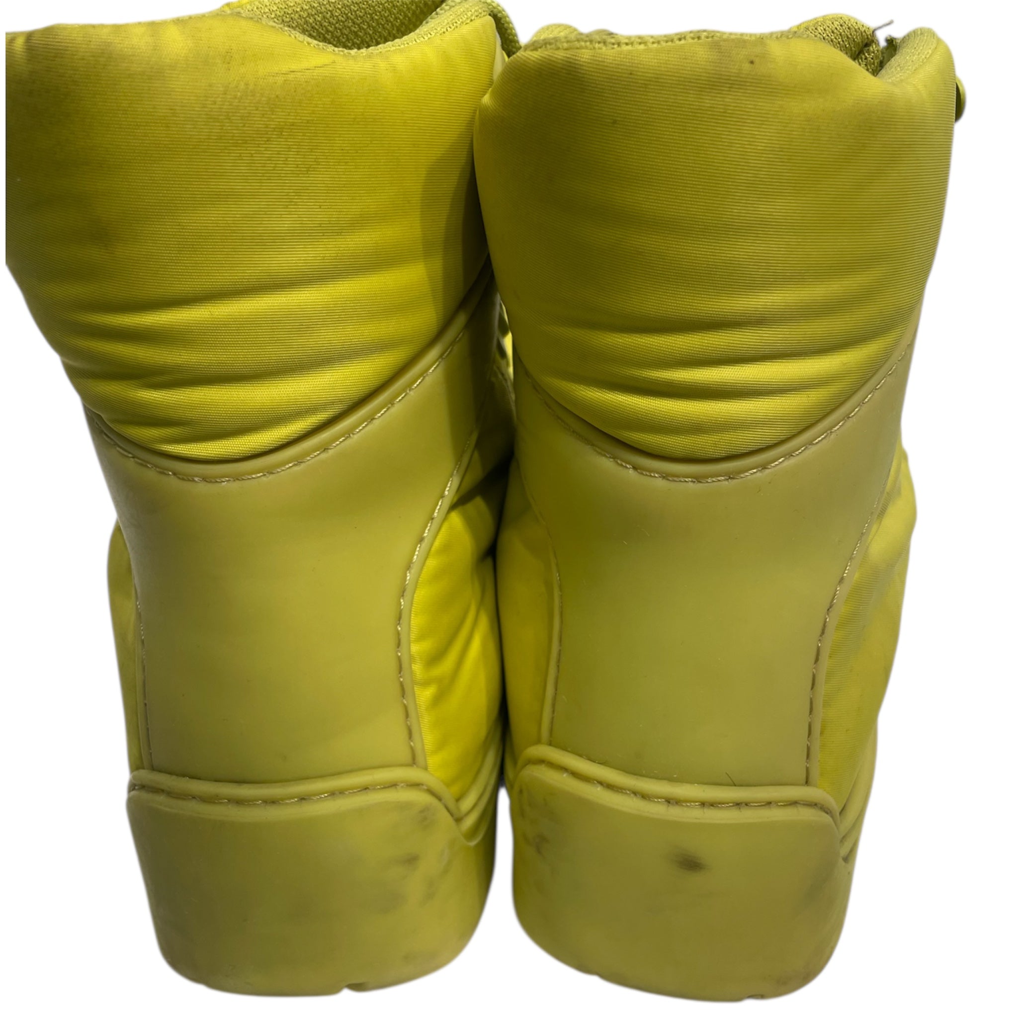 BOTTEGA VENETA/Boots/US 7/Nylon/YEL/PUDDLE BOMBER view 5
