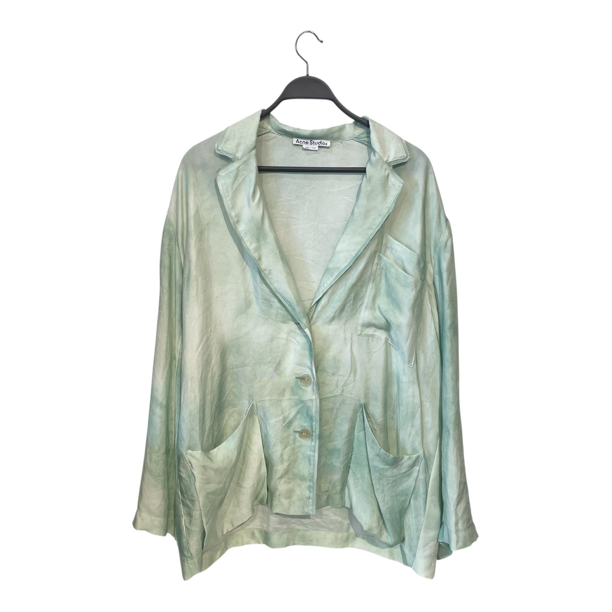 Acne Studios/Blouson/38/Cotton/GRN/ view 1
