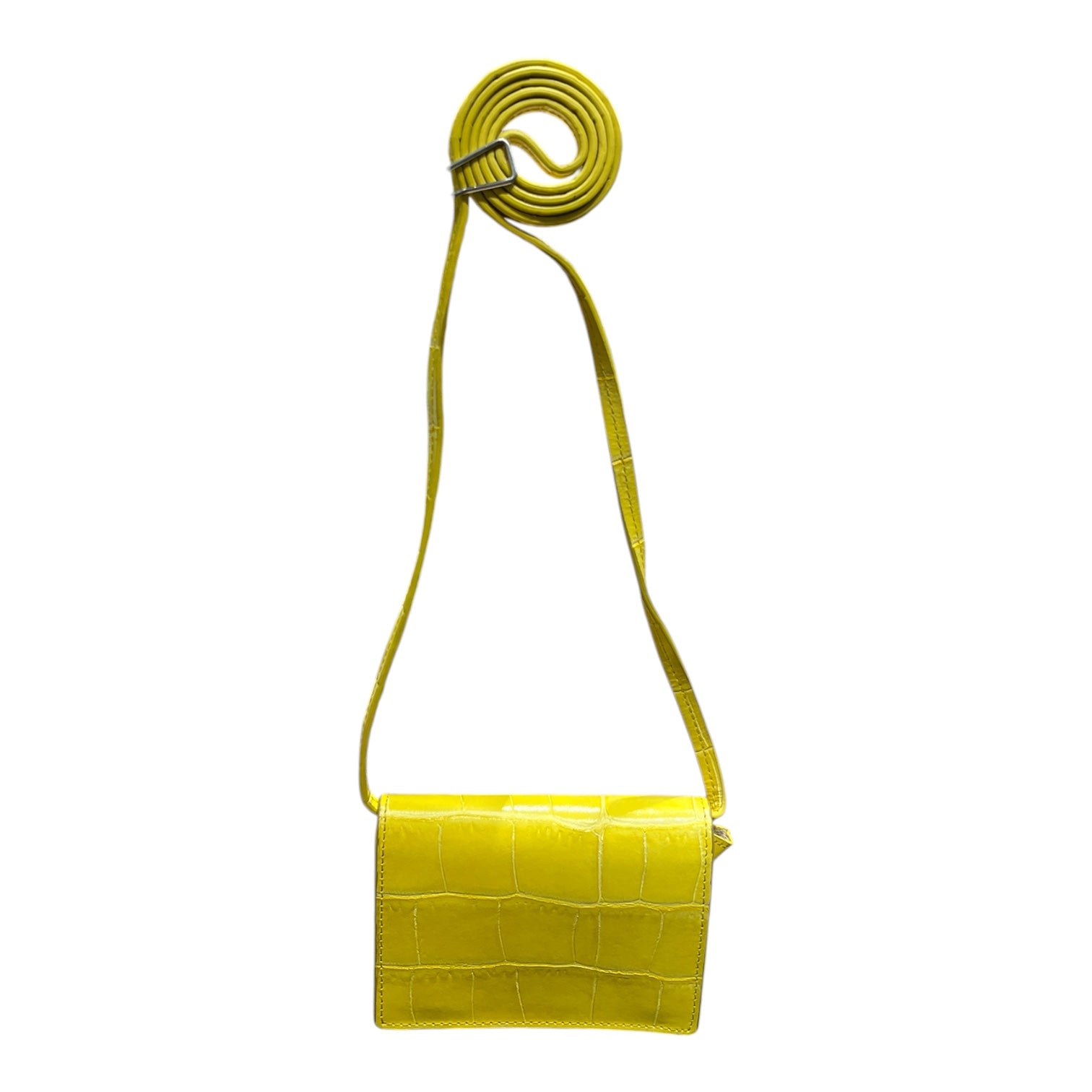 JACQUEMUS/Cross Body Bag/XS/Animal Pattern/Leather/YEL/CROSSBODY BAG view 2