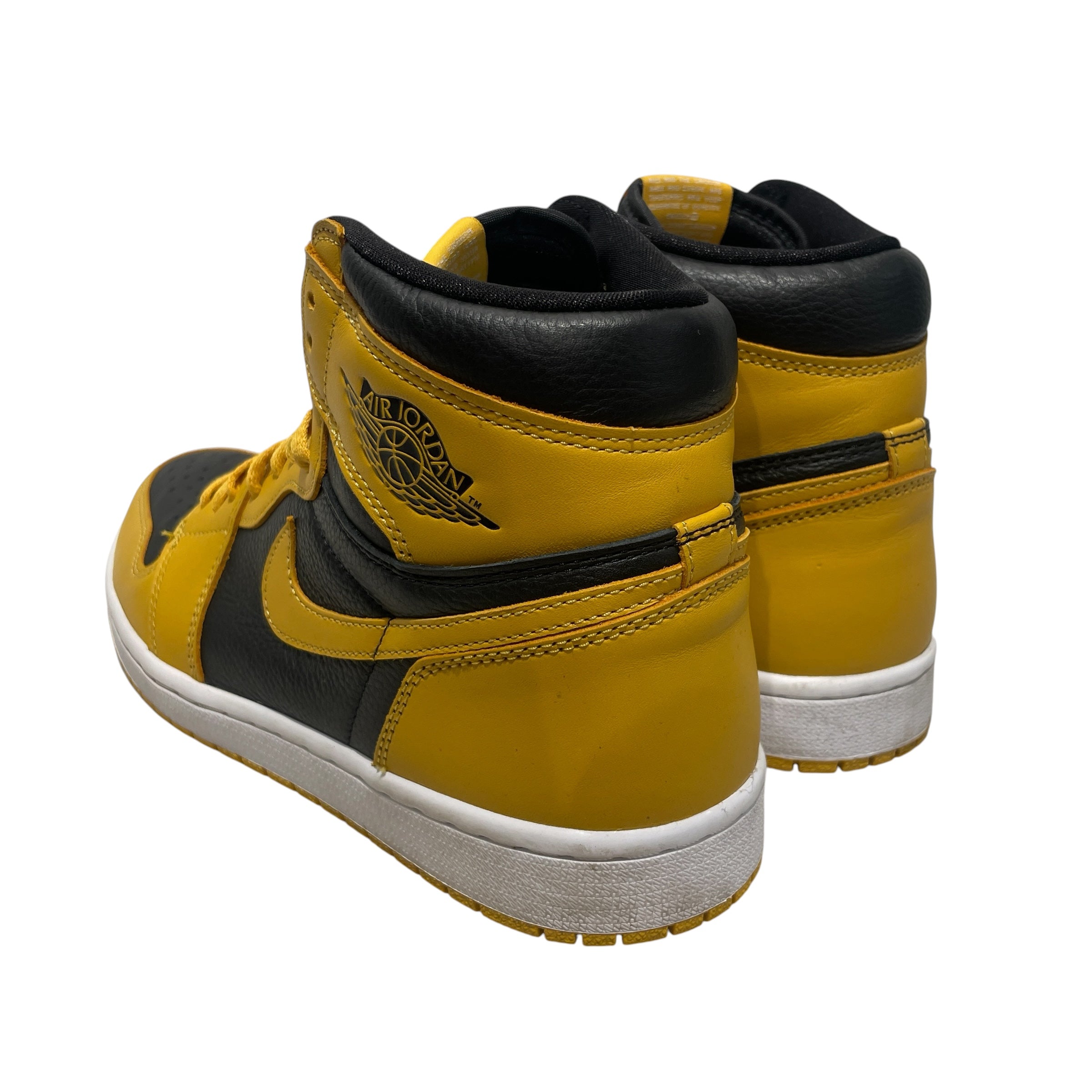 NIKE/Hi-Sneakers/US 10.5/Leather/YEL/pollen 1 view 2