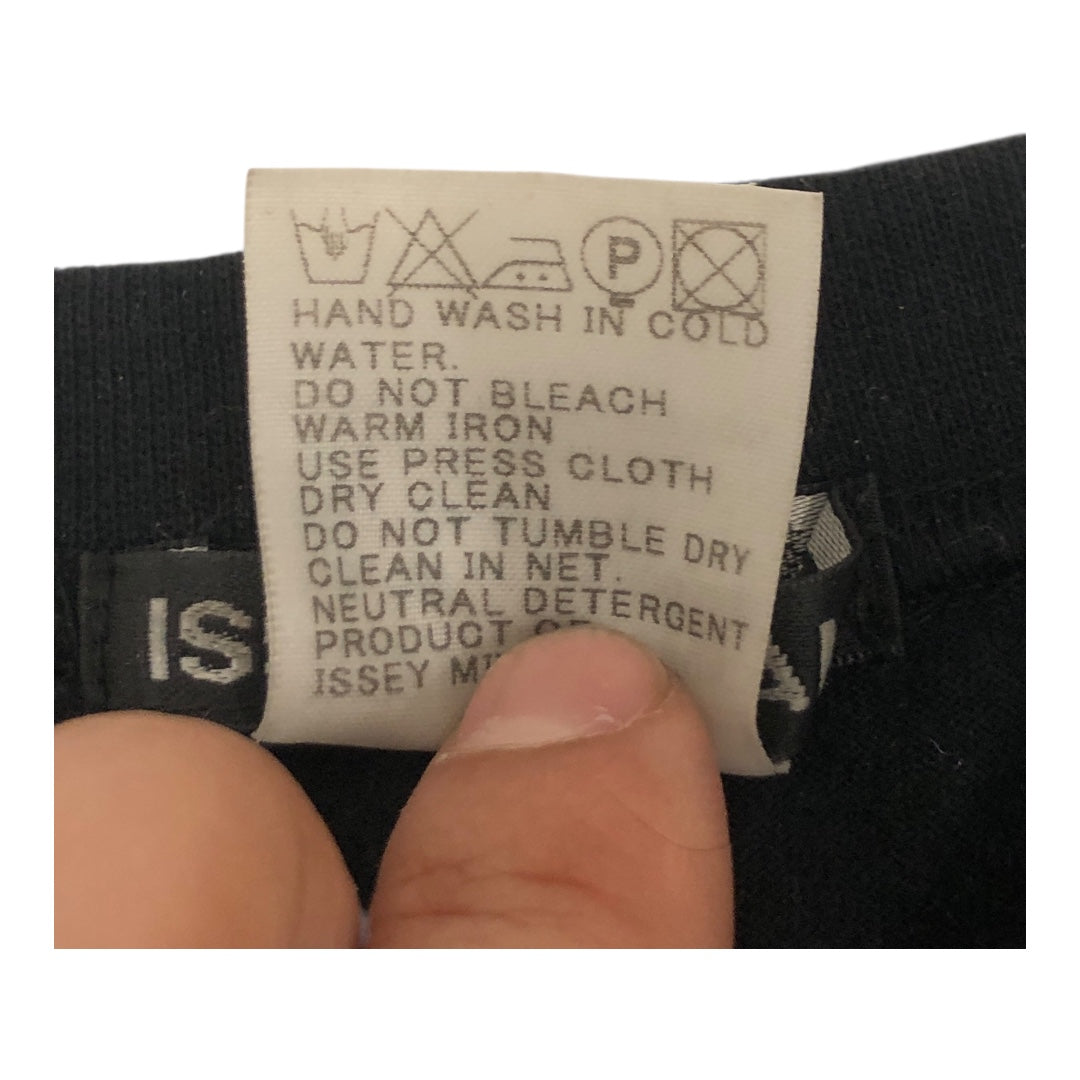 ISSEY MIYAKE/T-Shirt/4/Cotton/BLK/ view 4
