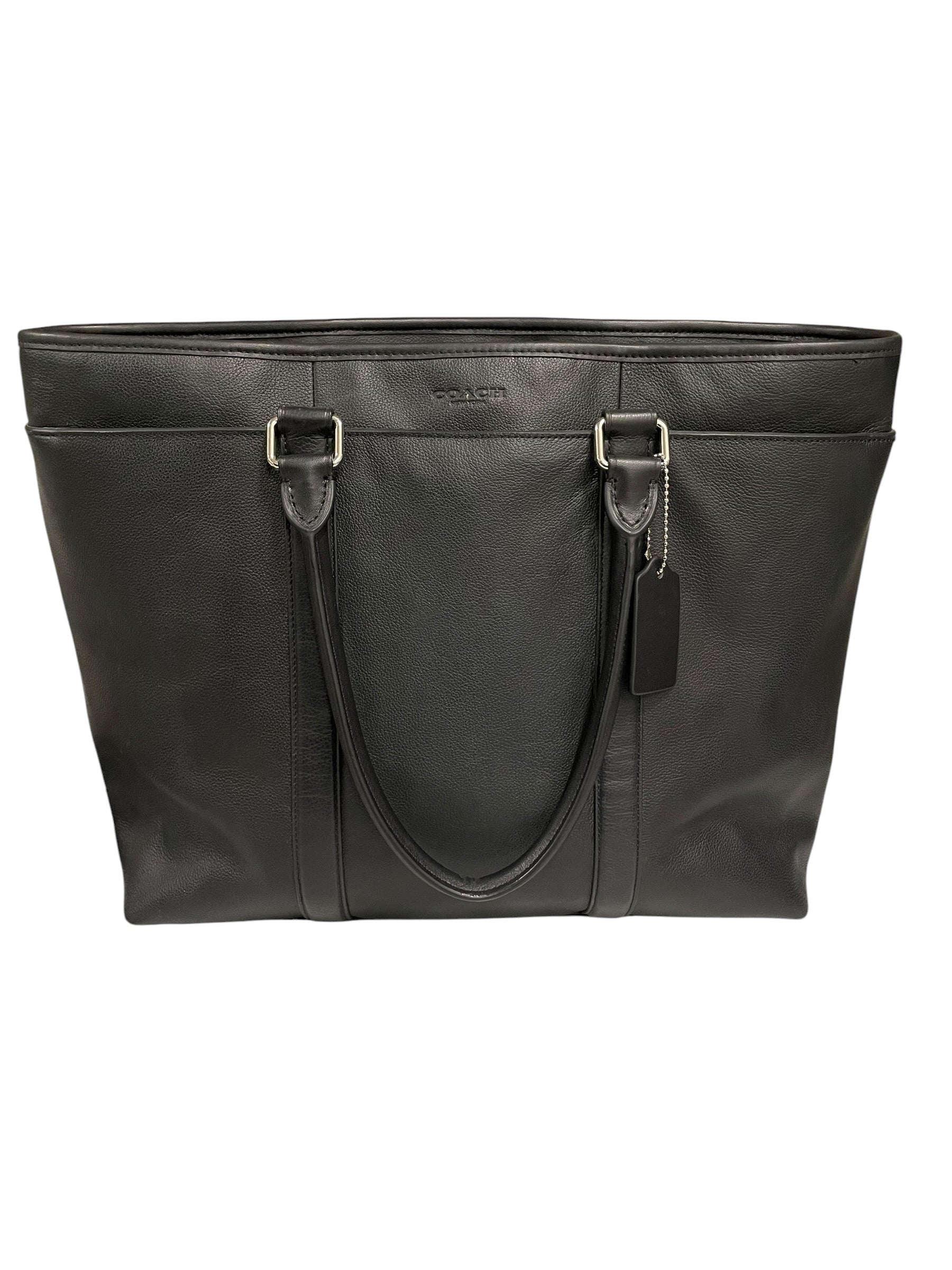 COACH/Tote Bag/Leather/BLK/G1721 view 1