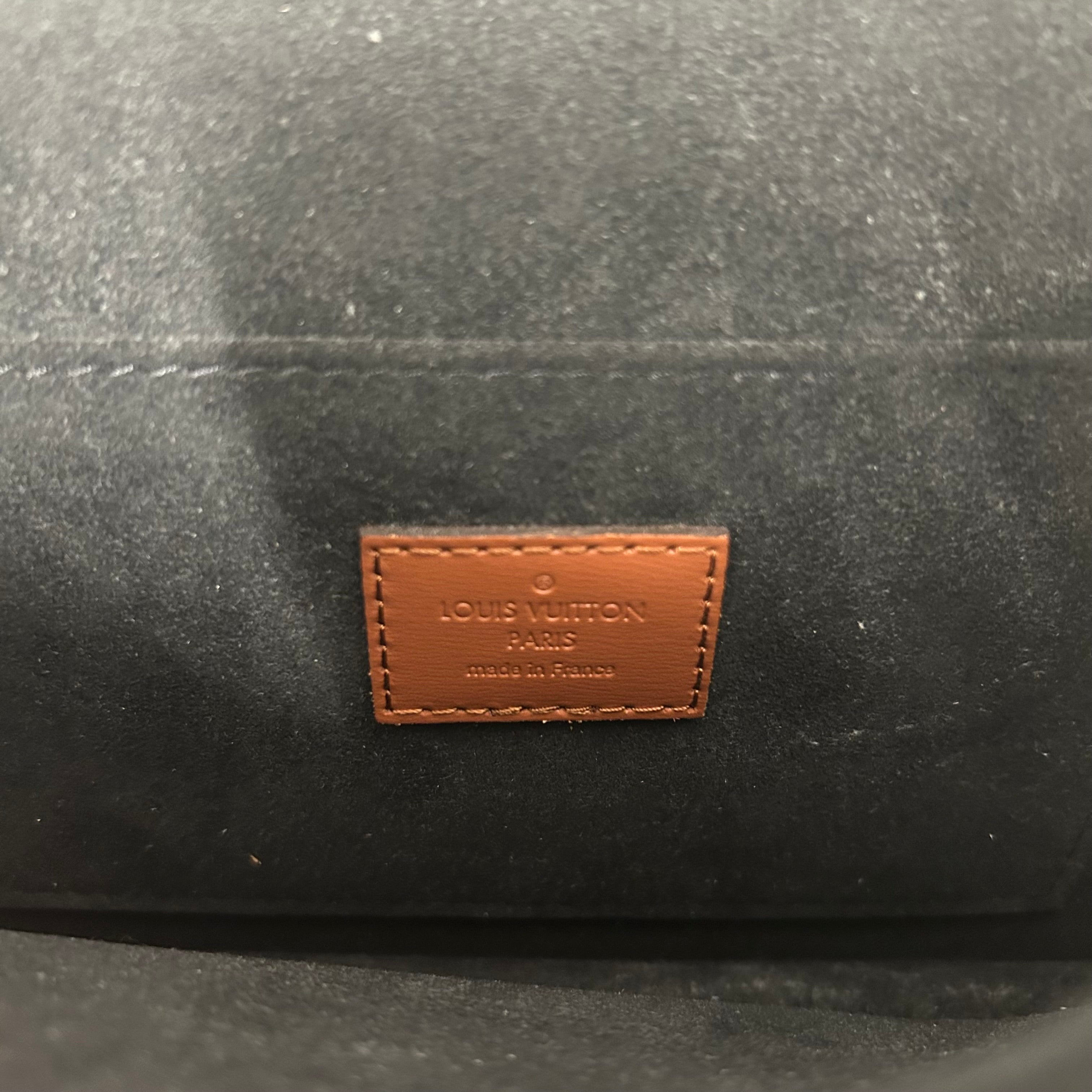 LOUIS VUITTON/Bag/Leather/BRW/reverse dauphine view 3