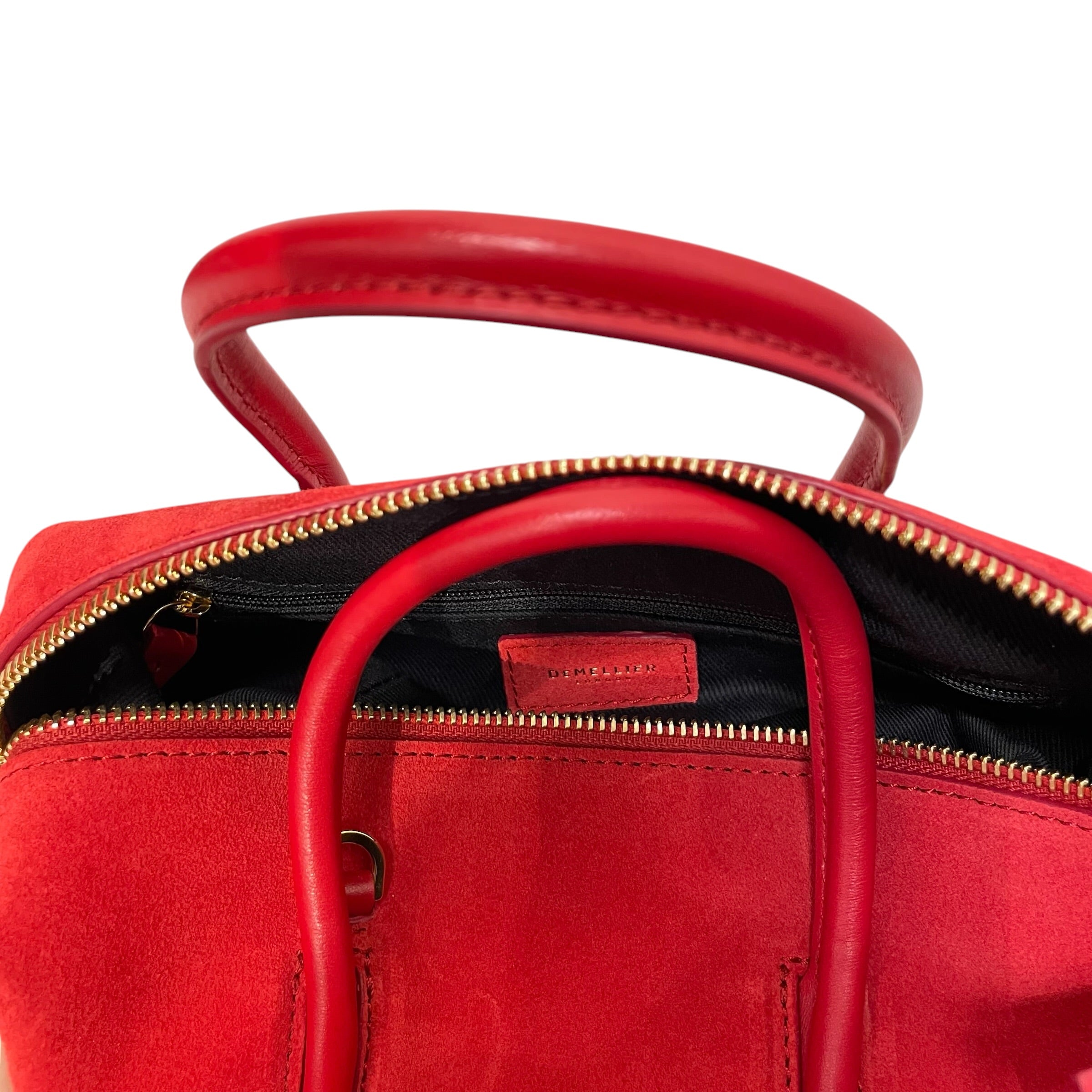 DEMELLIER/Hand Bag/Leather/RED/The Stockholm Small Leather view 5