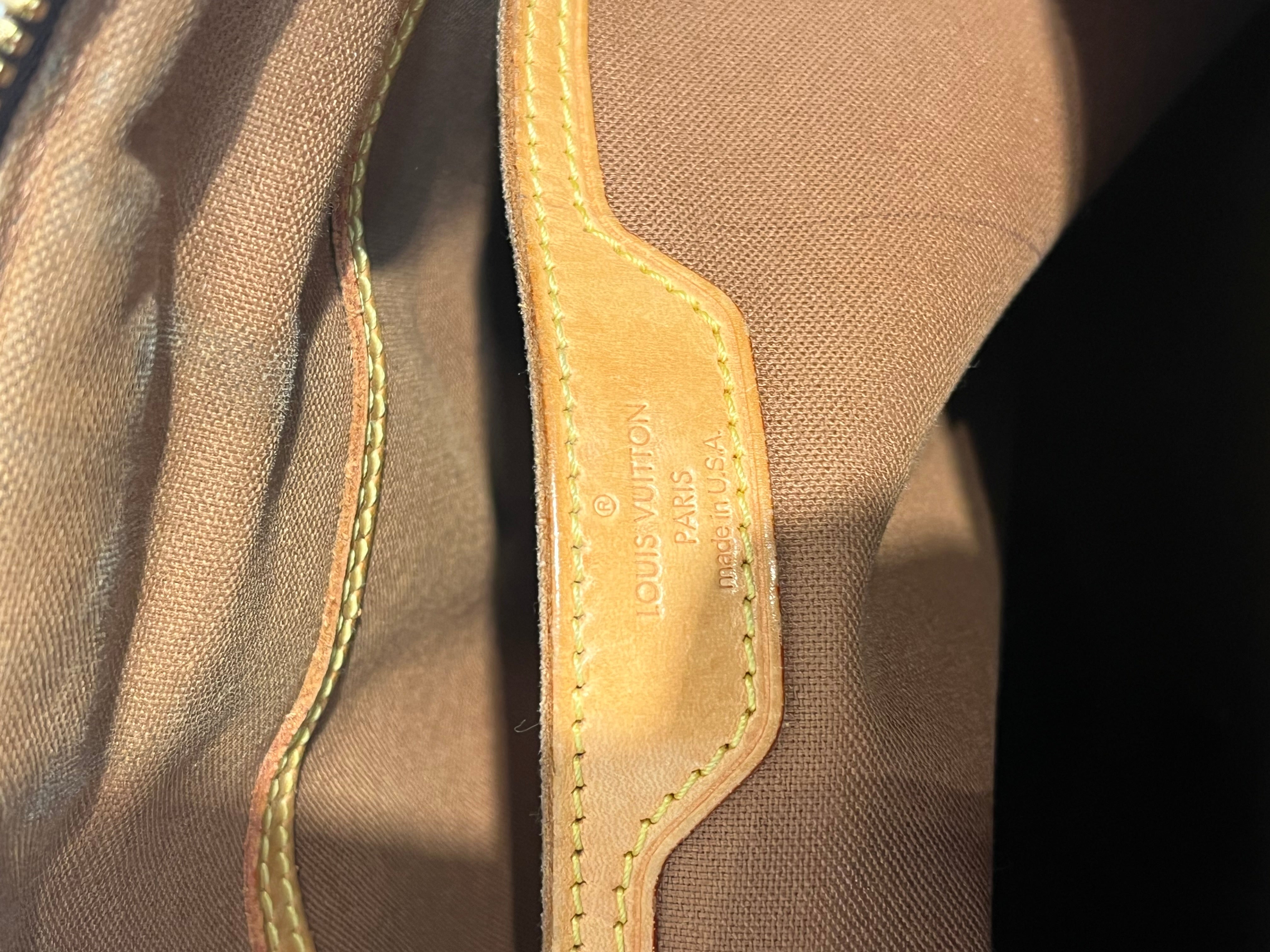 LOUIS VUITTON/Cross Body Bag/Monogram/BRW/PALMERO GM-COATED CANVAS view 6