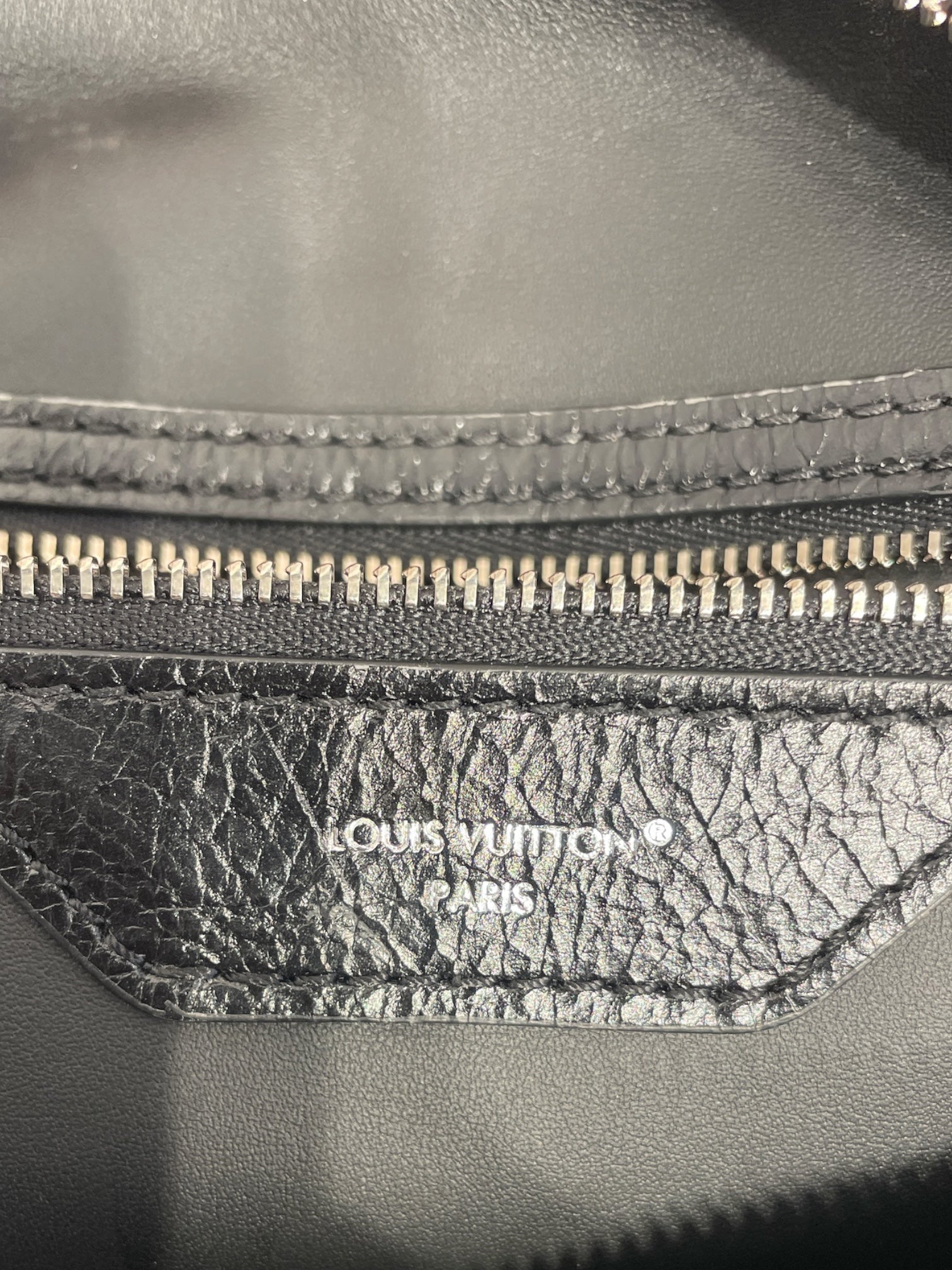 LOUIS VUITTON/Hand Bag/Monogram/Leather/BLK/SPEEDY SOFT 30 view 5