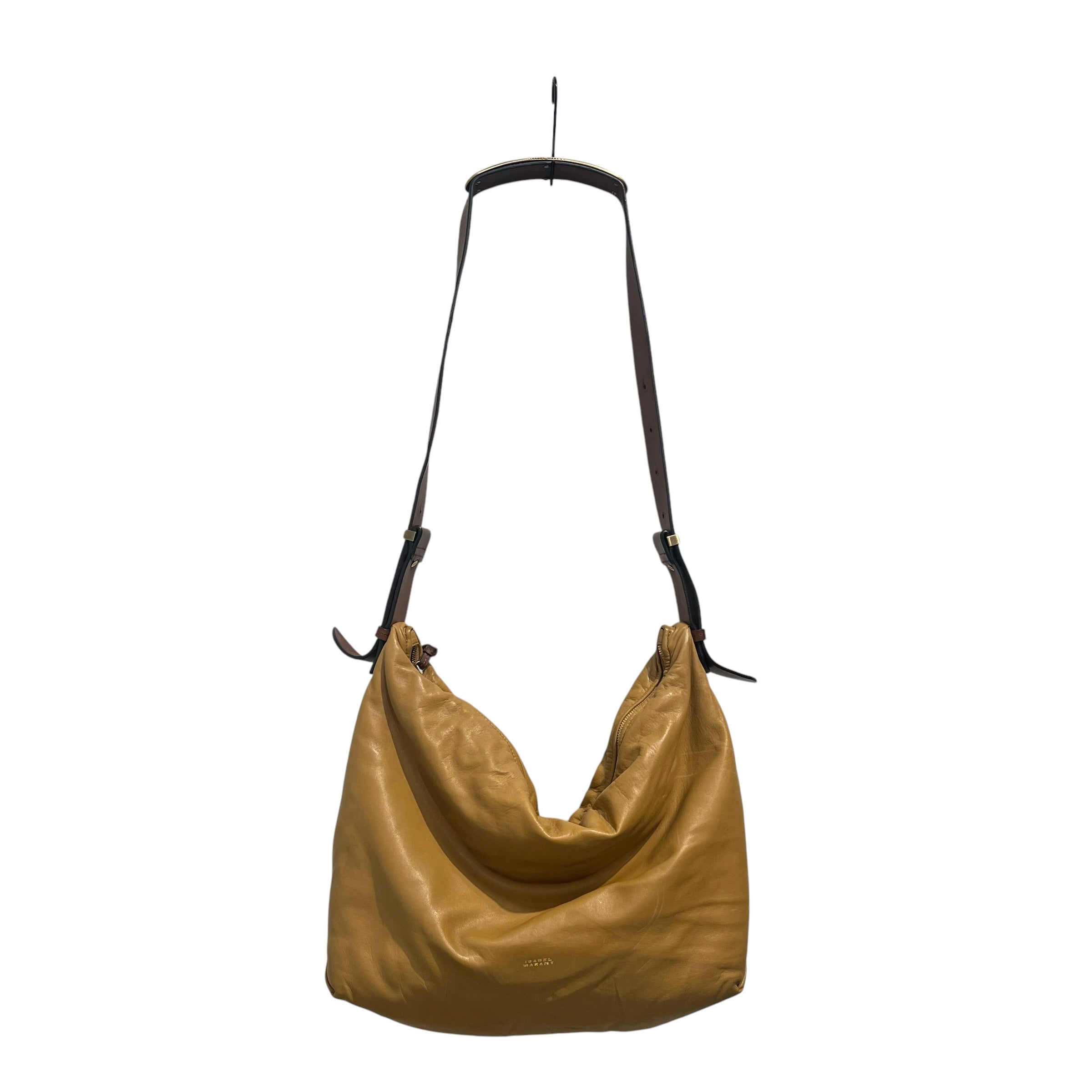 ISABEL MARANT/Hand Bag/Cowhide/CML/LEATHER STRAP GOLD SHOULDER view 1