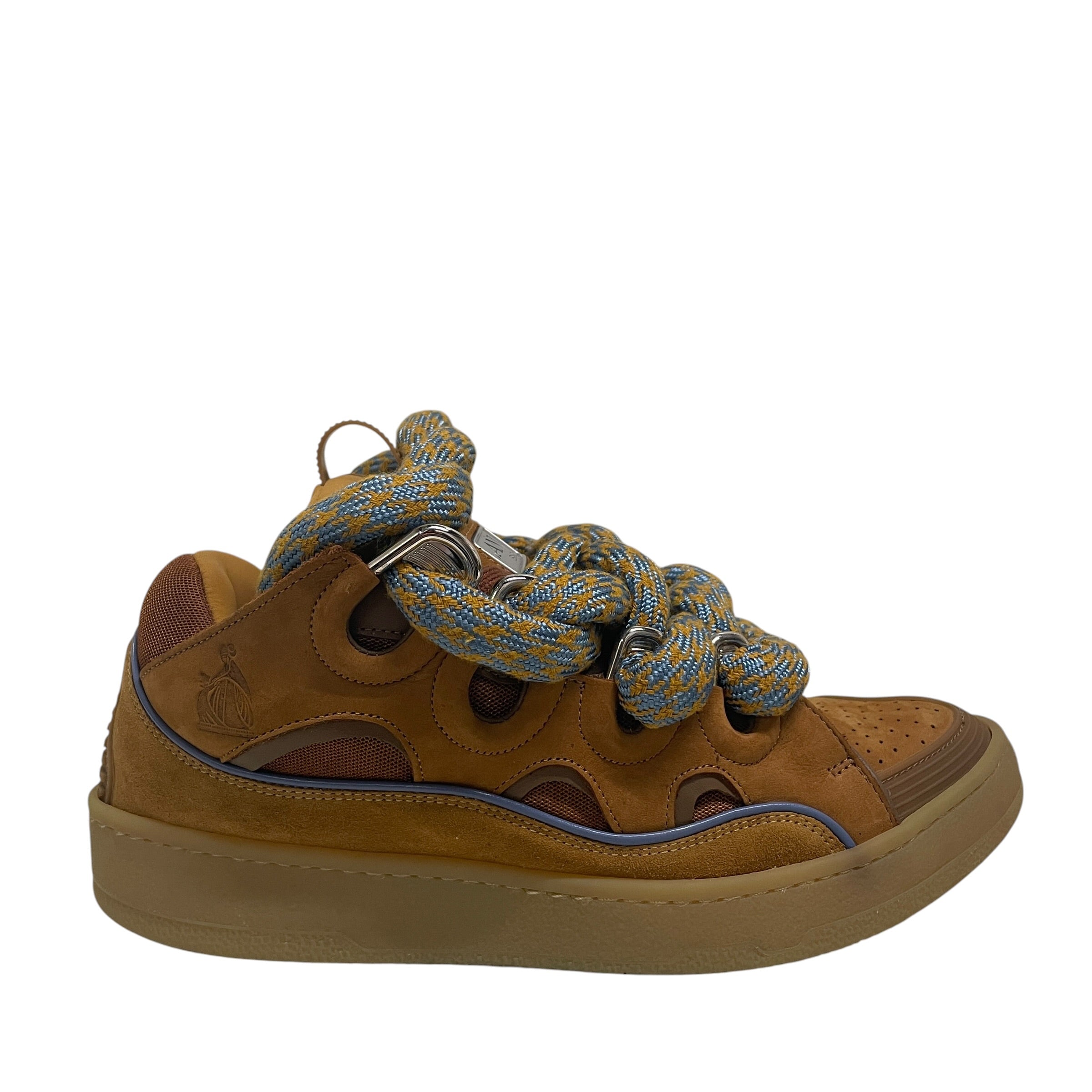 LANVIN/Low-Sneakers/US 9/Leather/CML/jumbo cord  lace view 2