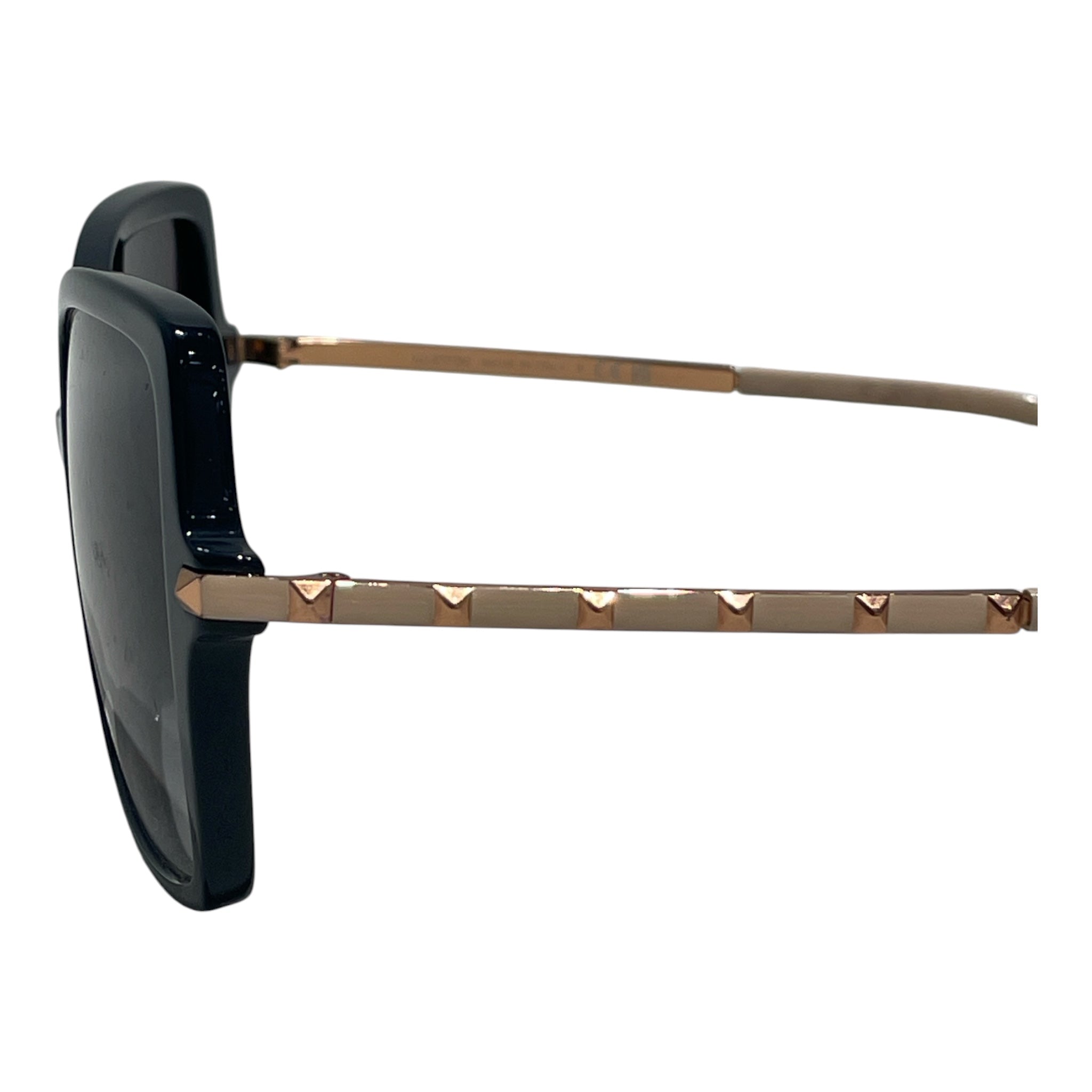 VALENTINO/Sunglasses/Celluloid/BLK/STUDDED VA4072 view 3