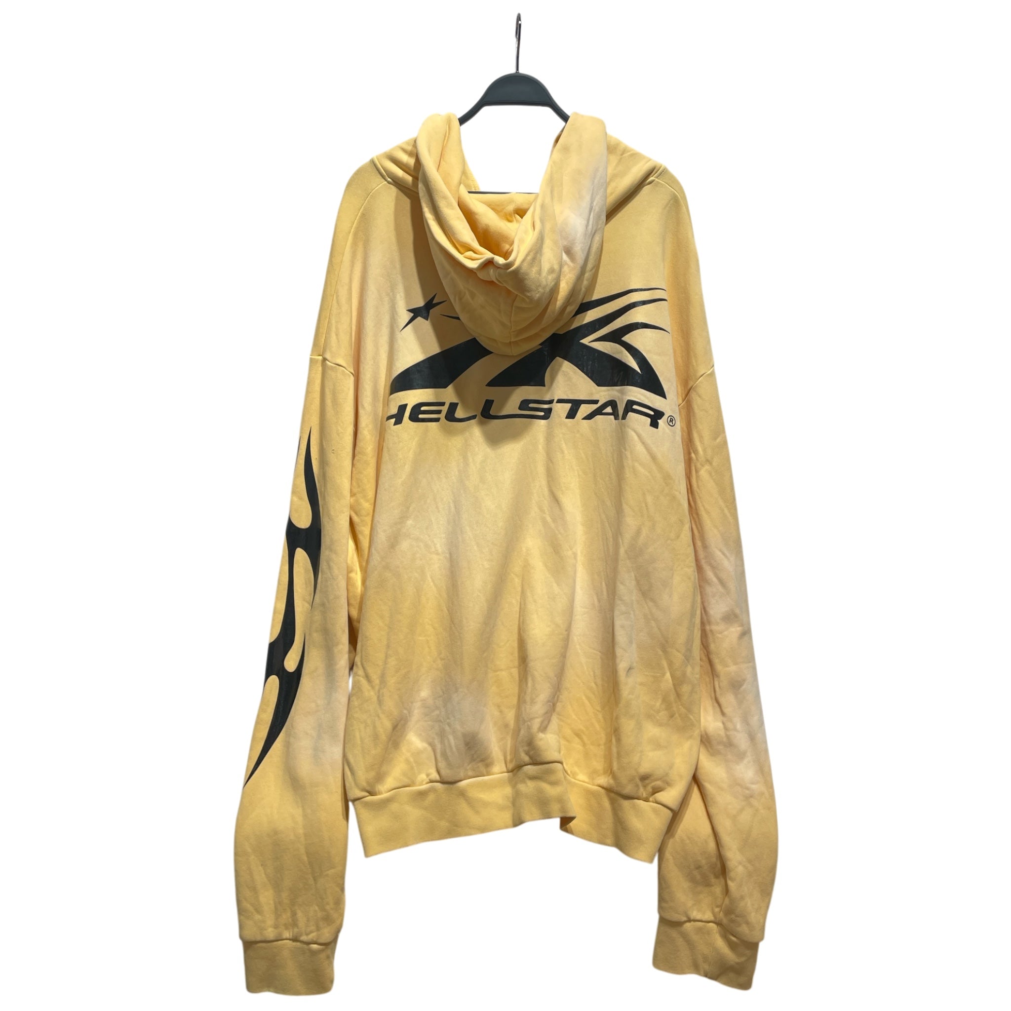 HELLSTAR/Zip Up Hoodie/XXL/YEL/SPORTS HELLSTAR ZIP UP view 2