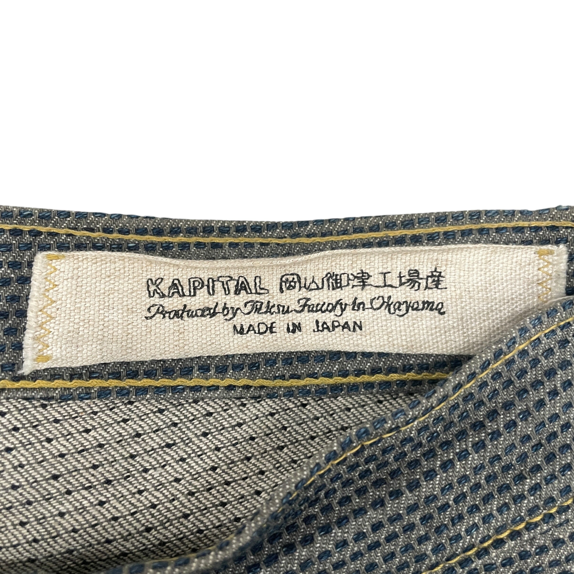 KAPITAL/Pants/30/DENIM/BLU/CENTURY DENIM MONKEY CISCO view 3