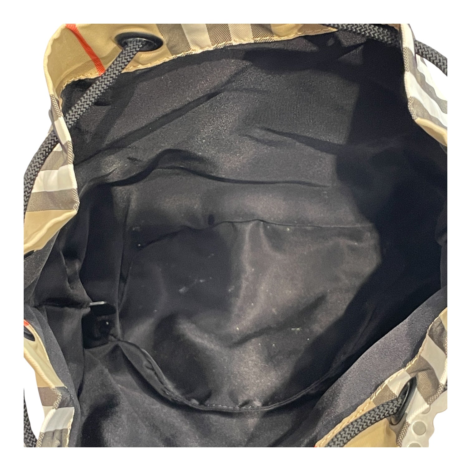BURBERRYS/Pouch/Plaid/Nylon/BEG/BLACK TIE view 4