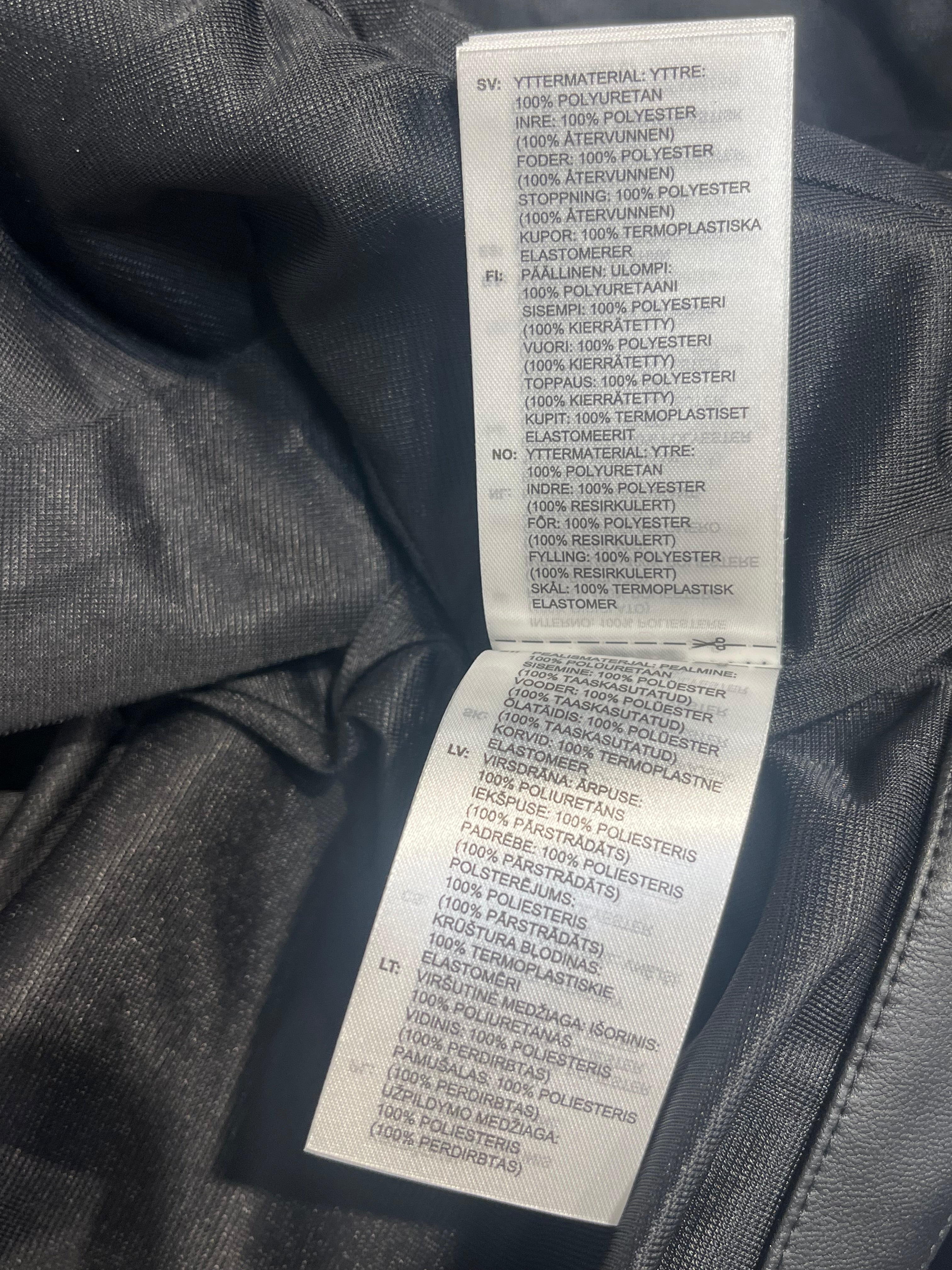 adidas/Track Jkt/S/Faux Leather/BLK/WOMEN BIKER TRACK JKT view 9