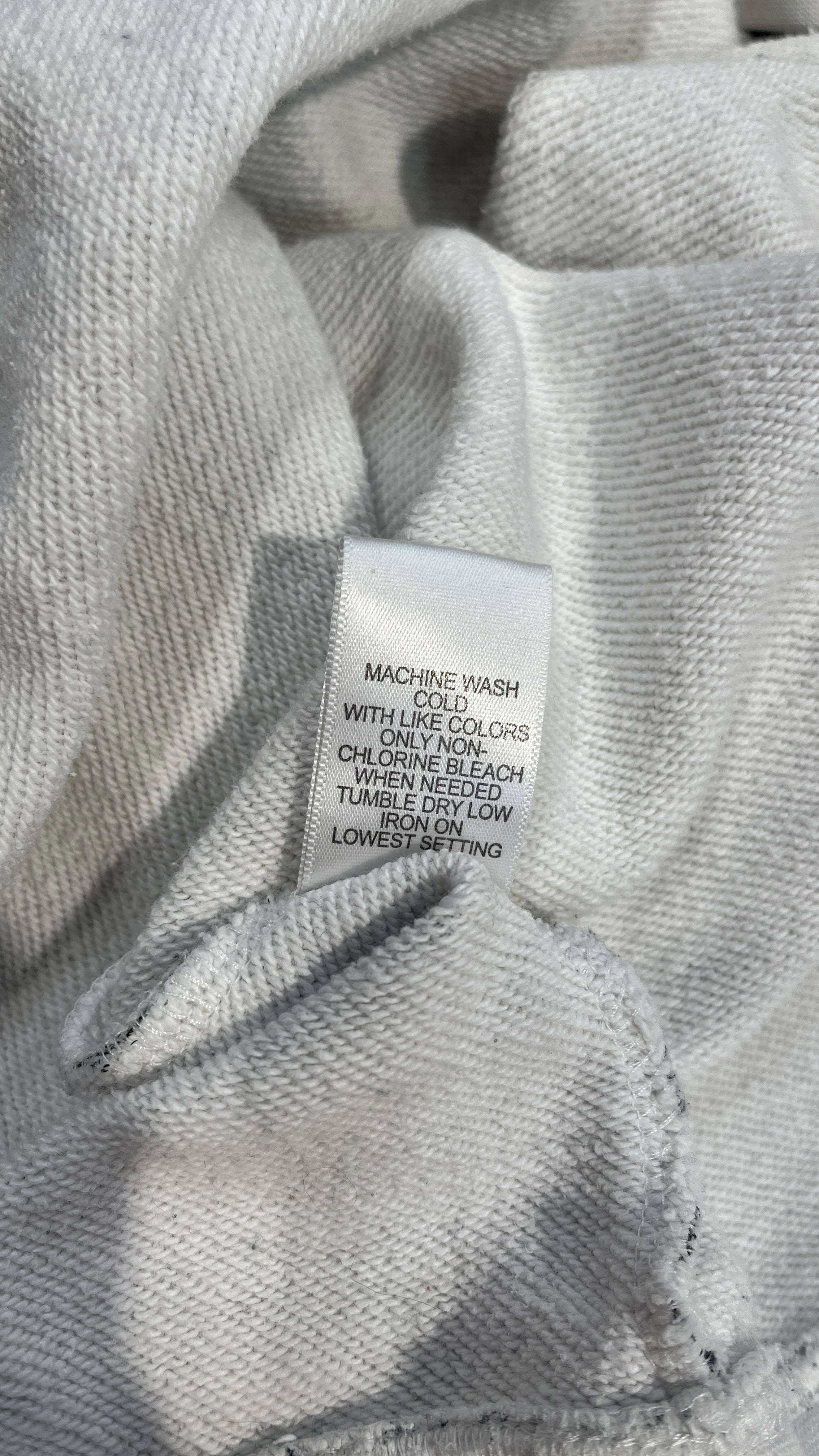 FEAR OF GOD/Hoodie/XL/All Over Print/Cotton/WHT/Repeat Pattern view 5