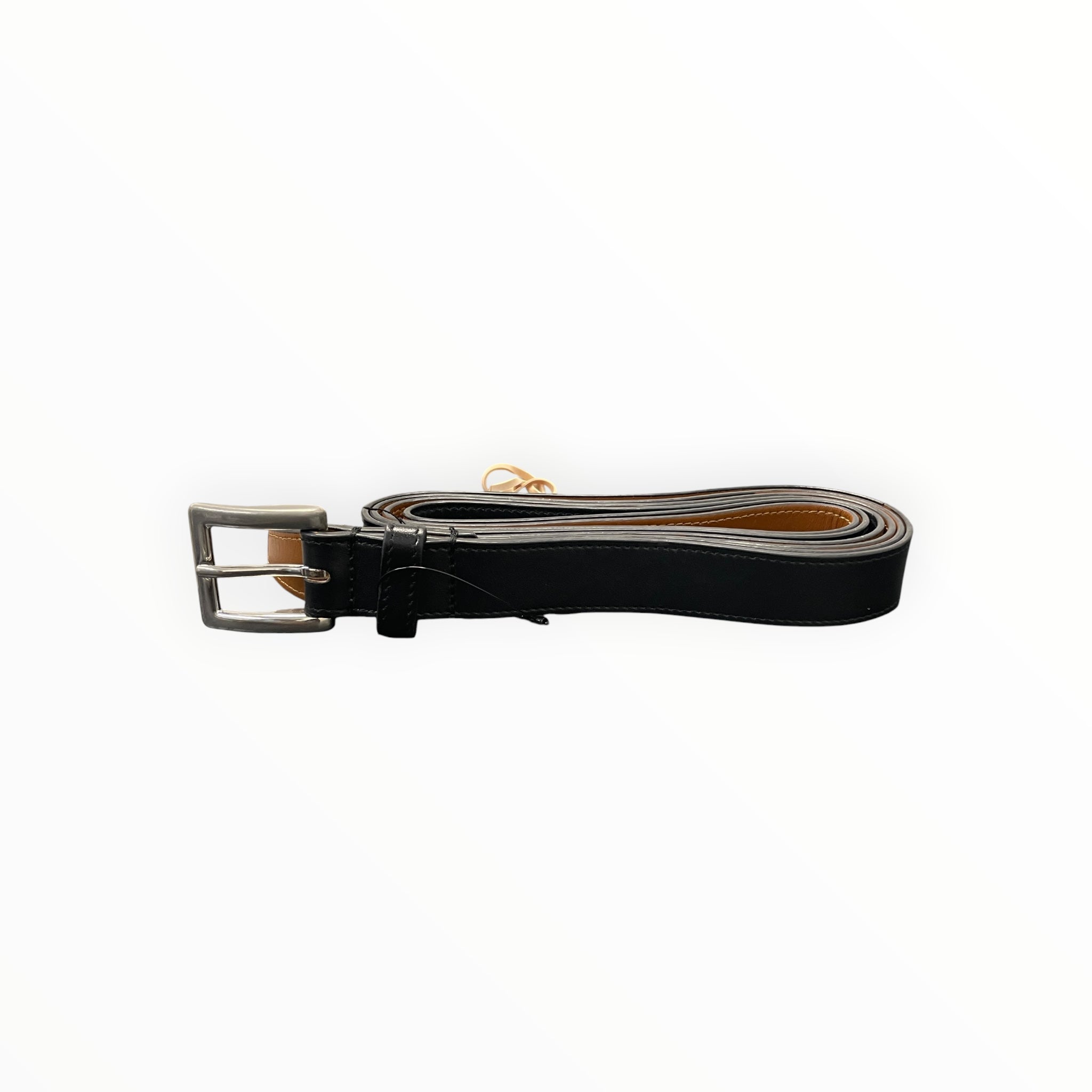Y/PROJECT/Belt/Leather/BLK/DOUBLE 2 TONE BELT view 1