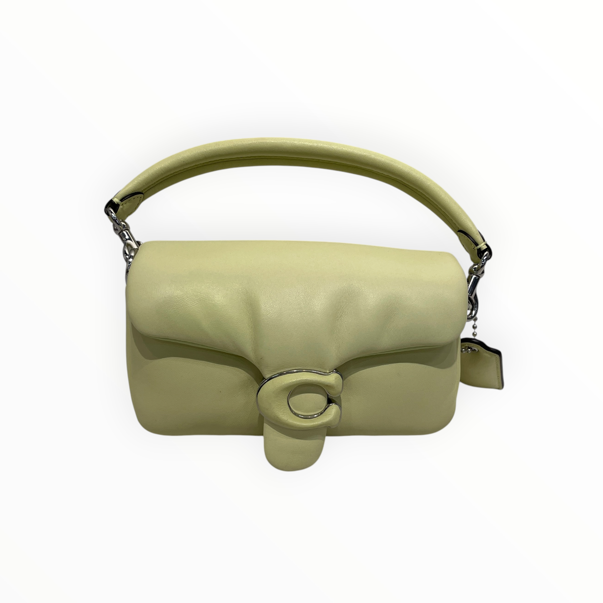 COACH/Hand Bag/Leather/GRN/PILLOW TABBY 18 view 1