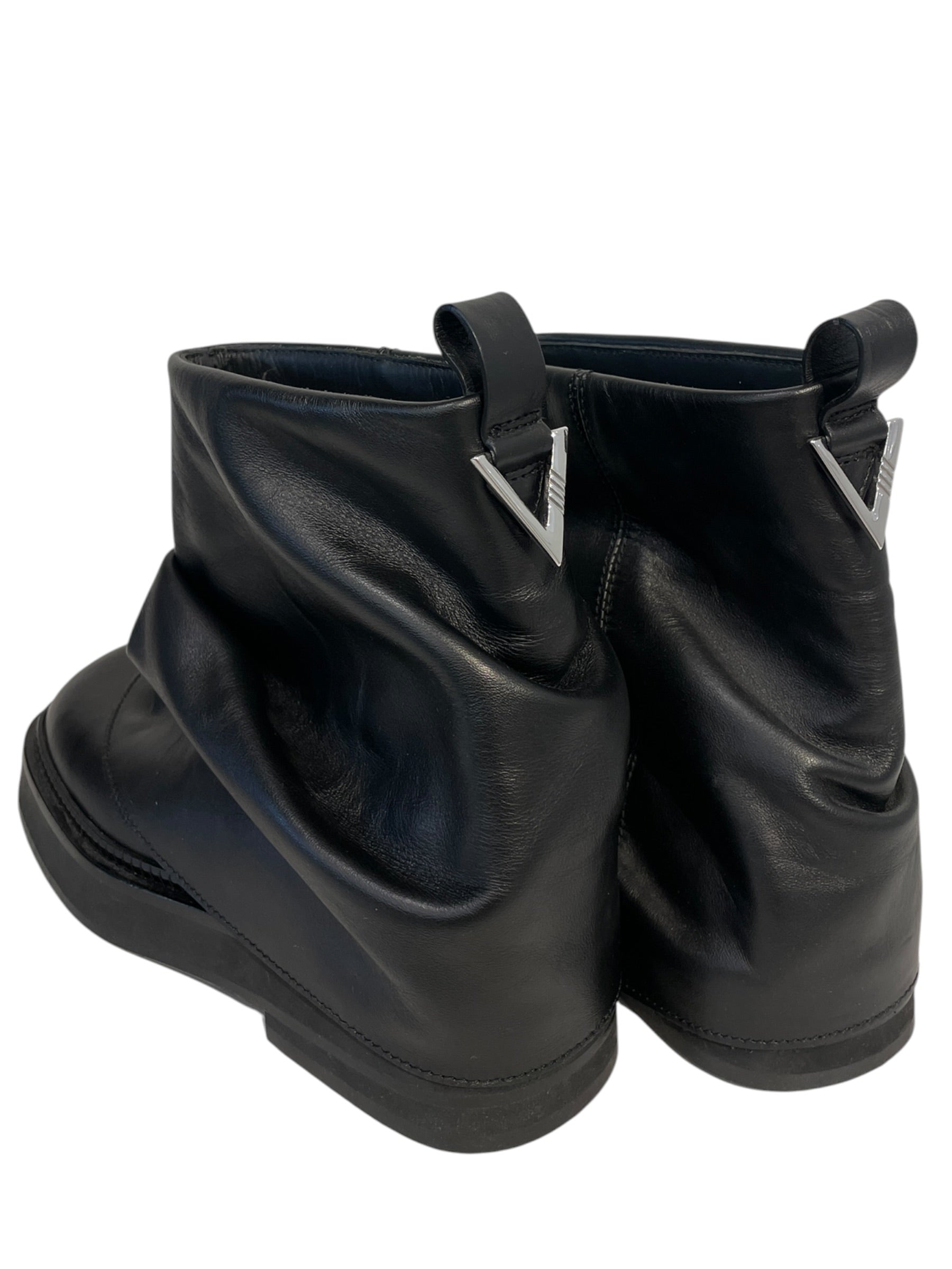 THE ATTICO/Boots/US 6/Leather/BLK/ view 2