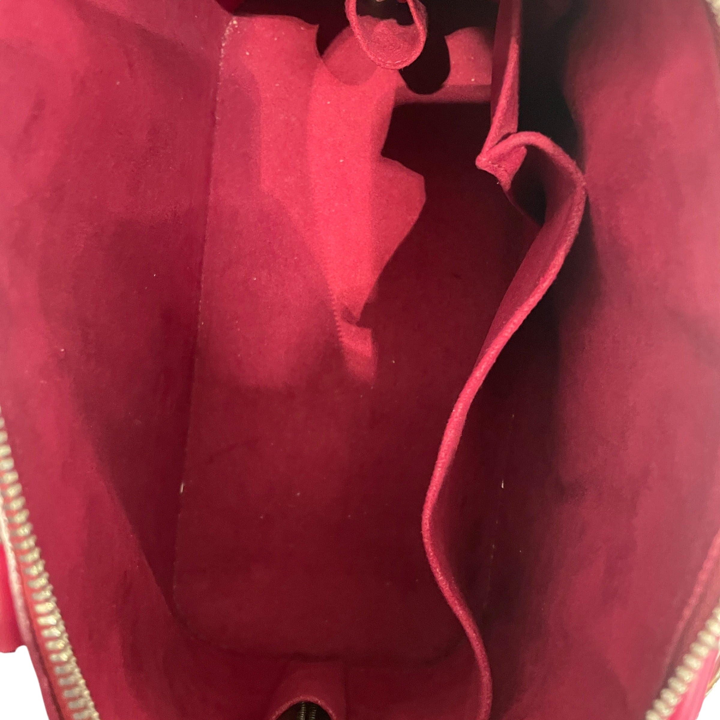 LOUIS VUITTON/Tote Bag/Leather/PNK/ALMA PM EPI LAETHER view 6