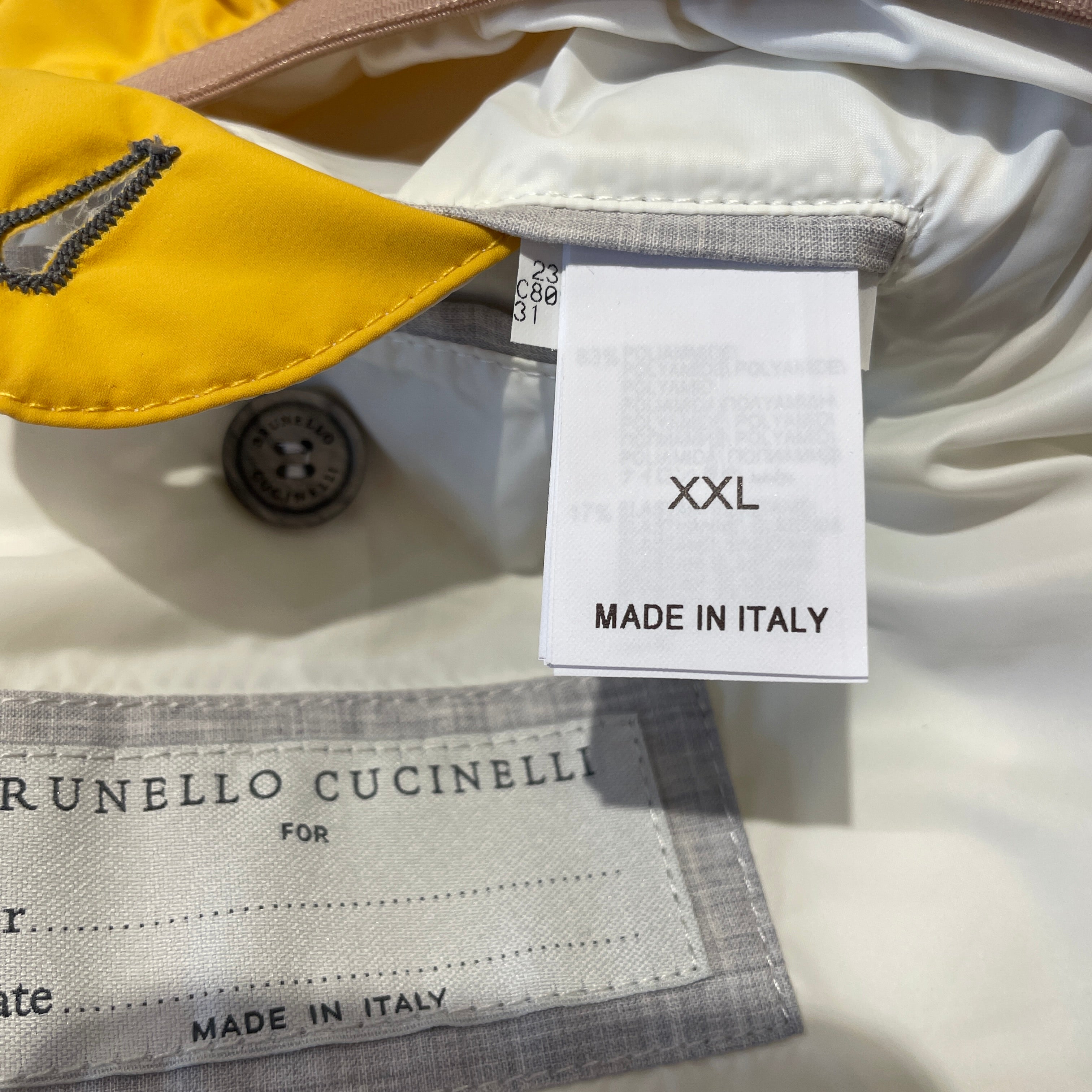 BRUNELLO CUCINELLI/Puffer Vest/XL/Nylon/GLD/ view 4