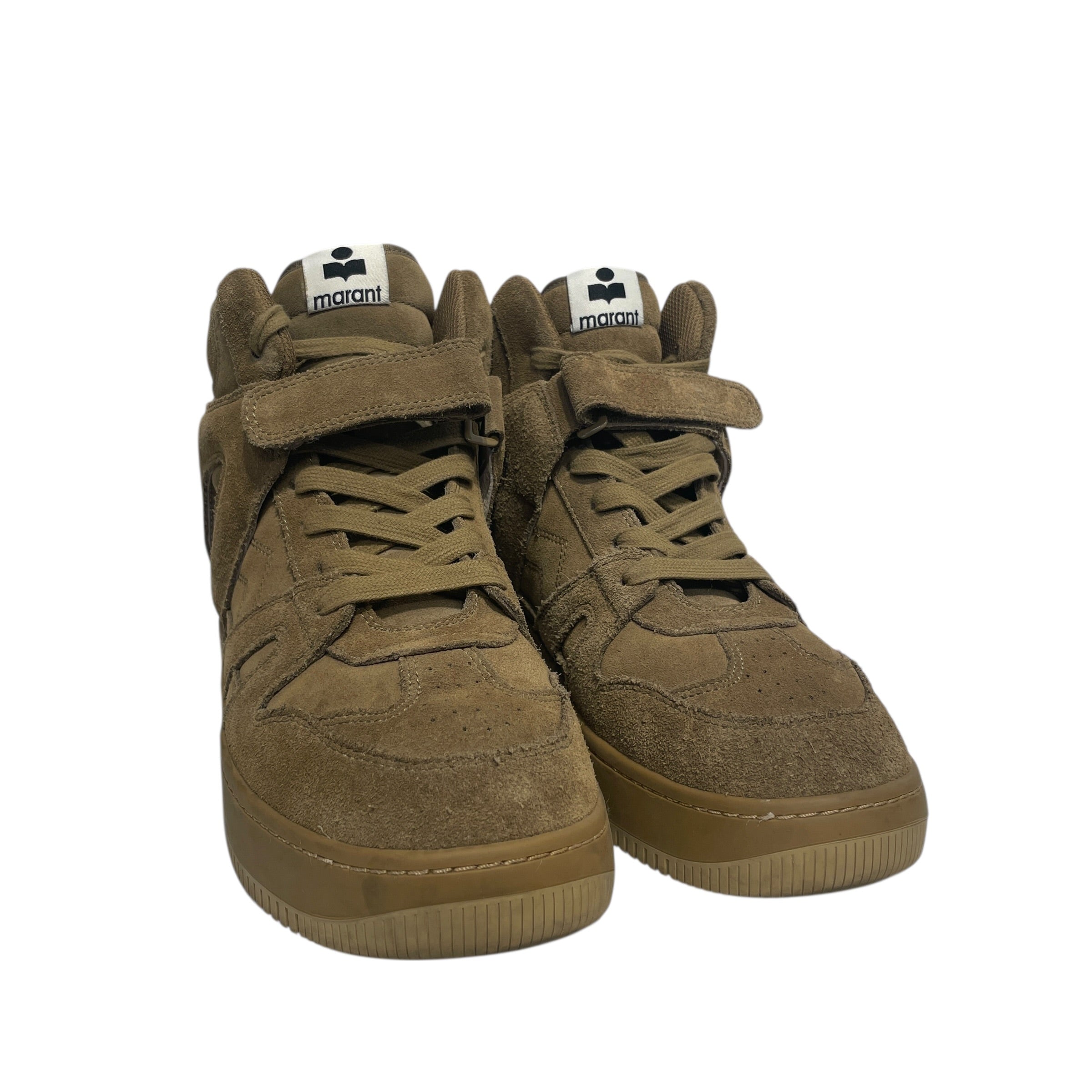 ISABEL MARANT/Hi-Sneakers/EU 41/Suede/GRN/HIGH TOP STRAP view 1