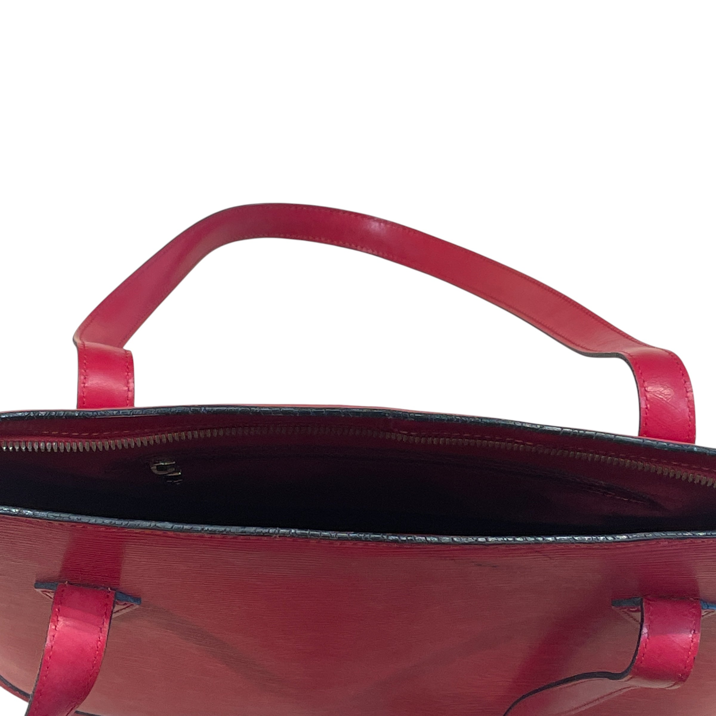LOUIS VUITTON/Bag/Leather/RED/Epi Leather Lussac view 5