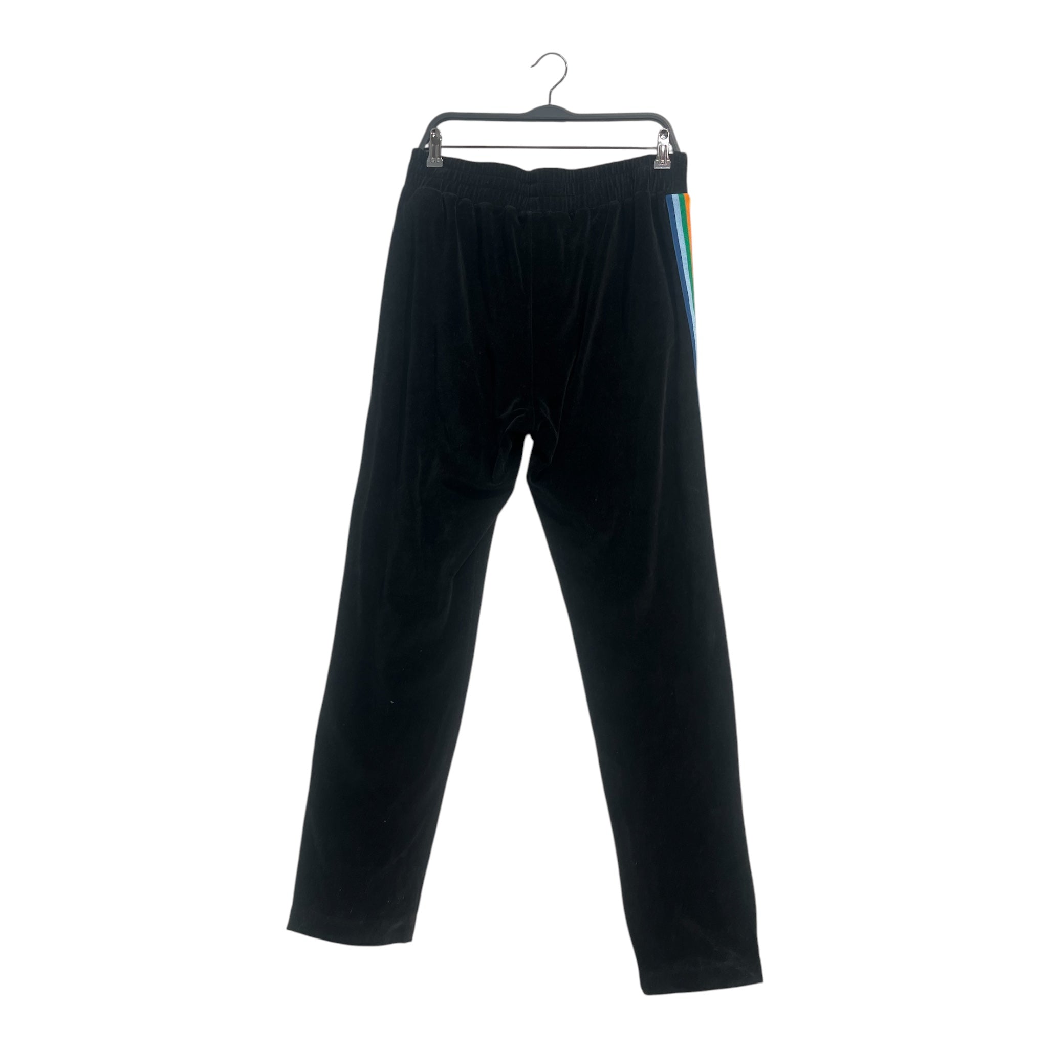 Palm Angels/Pants/XL/Cotton/BLK/TRACK PANTS-RAINBOW STRIPE view 2