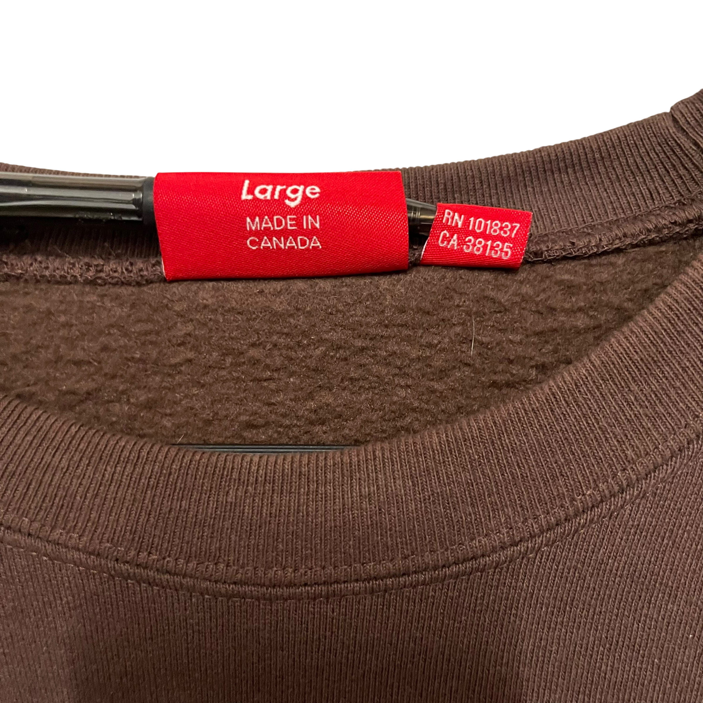 Supreme/Sweatshirt/L/Cotton/BRW/box logo view 4